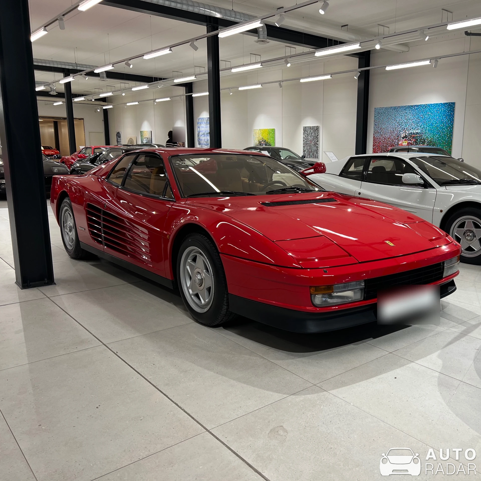 Ferrari Testarossa Monospecchio spotted in Uppsala län, Швеція