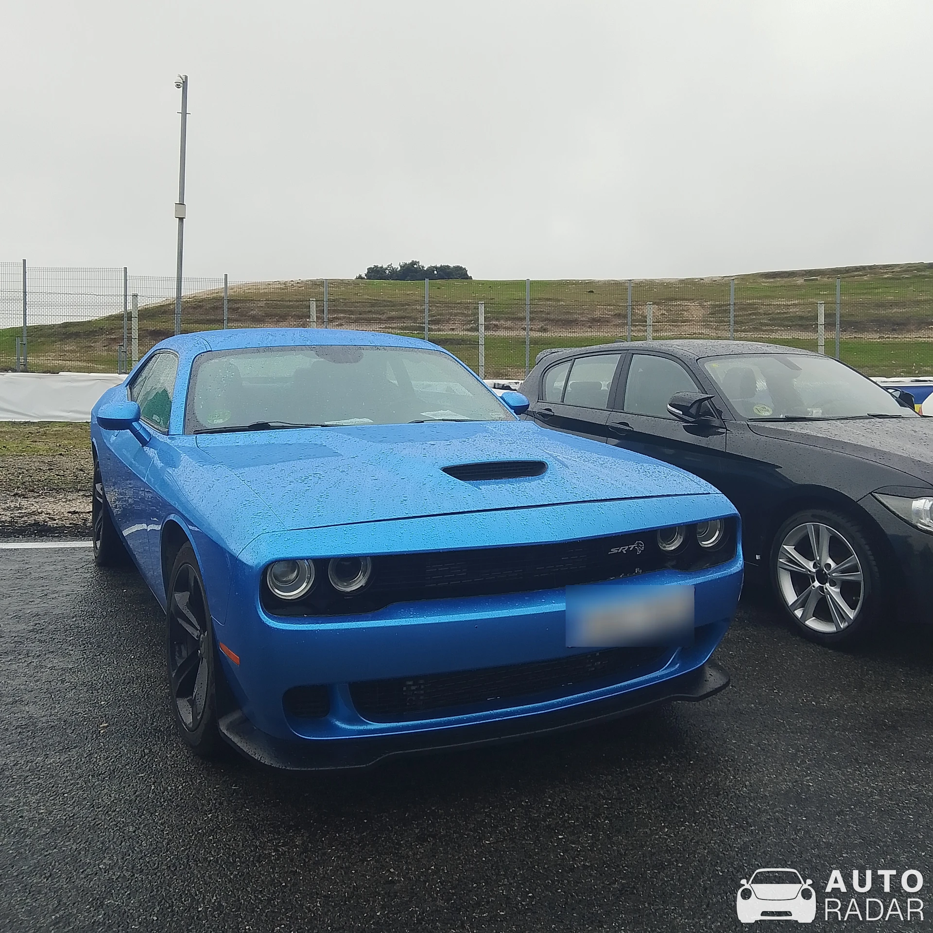 Dodge Challenger SRT Hellcat spotted in Madrid, Spain