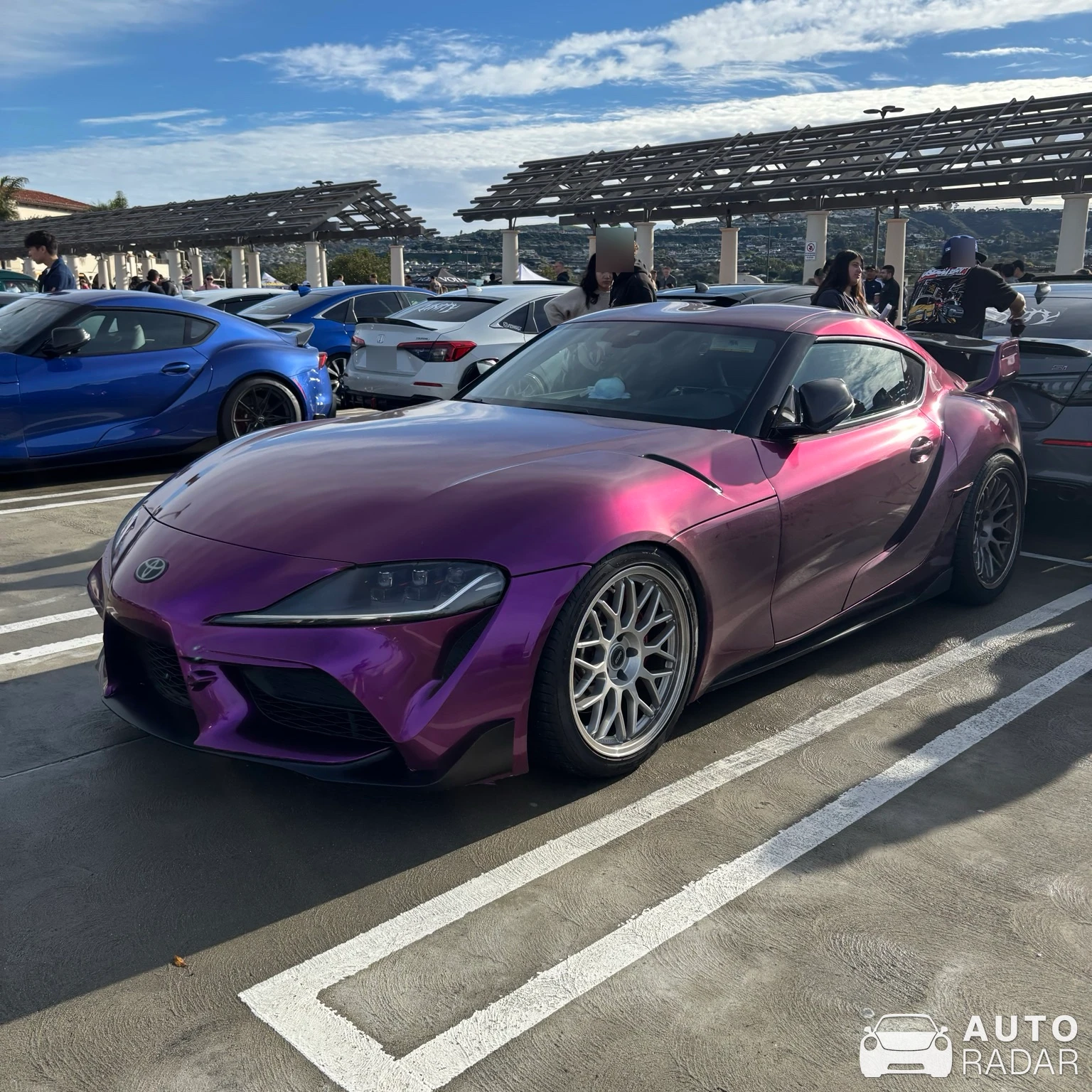 Toyota GR Supra A90 spotted in San Clemente, United States