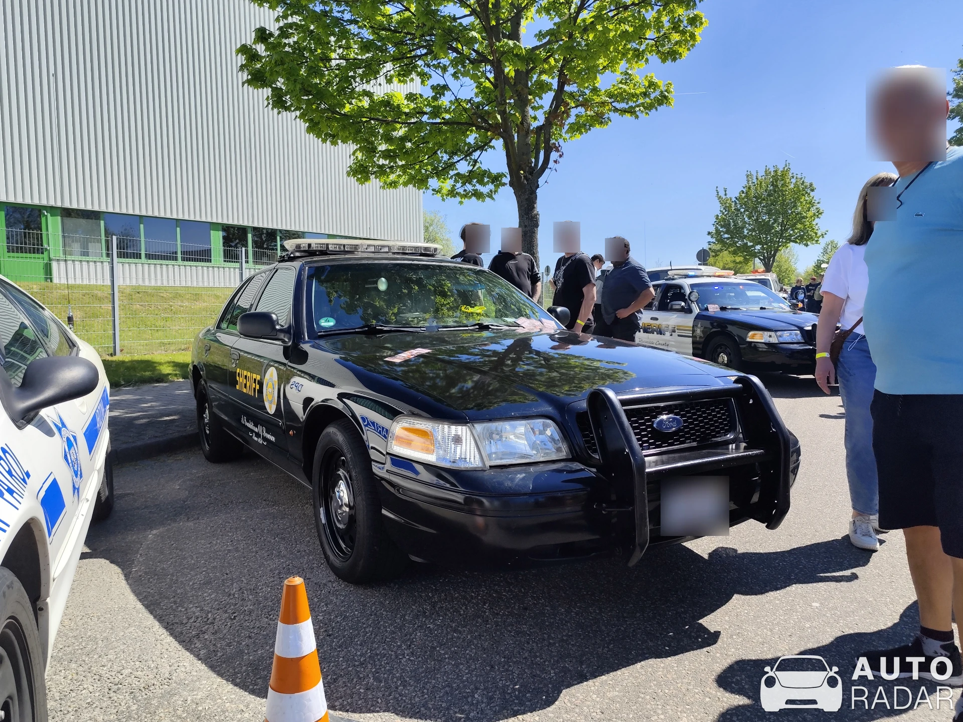 Ford Crown Victoria Police Interceptor spotted in Hartmannsdorf