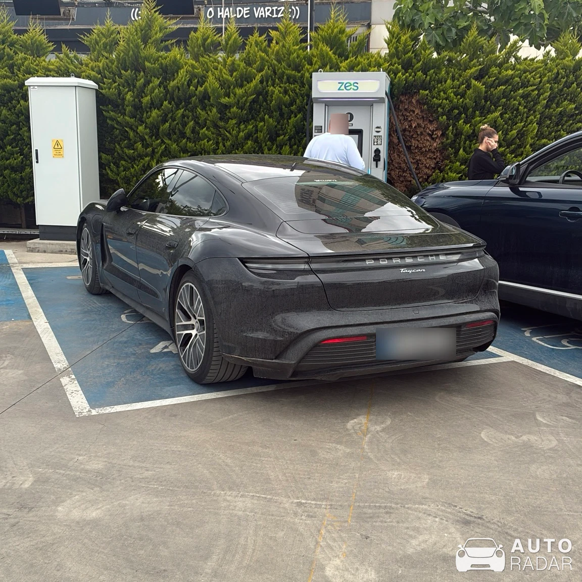 Porsche Taycan Y1A spotted in İzmir