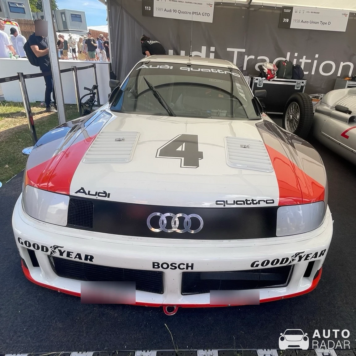 Audi 90 Quattro IMSA GTO spotted