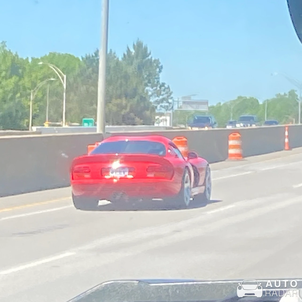 Dodge Viper spotted in Akron