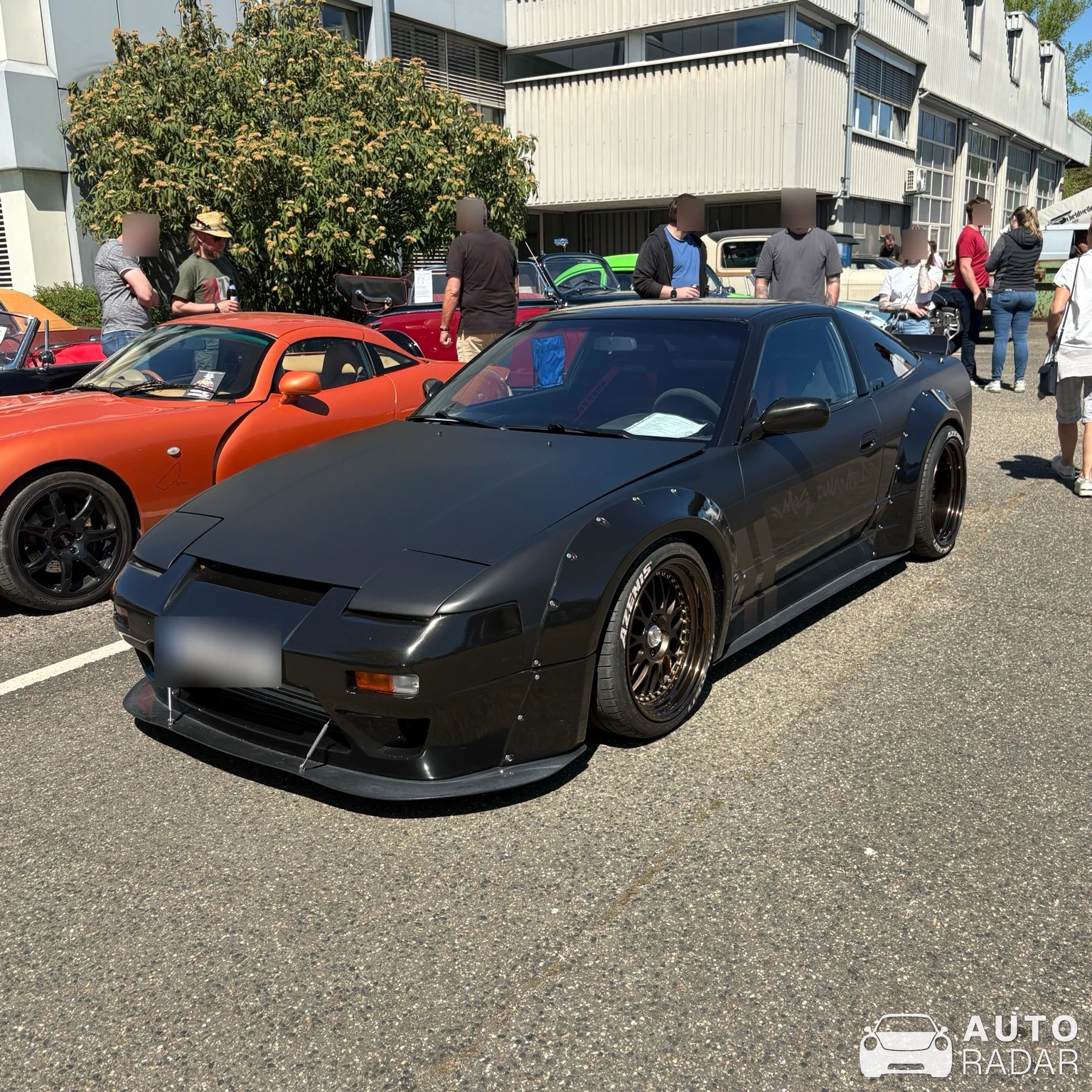 Nissan 180SX Rocket Bunny spotted in Neuwied