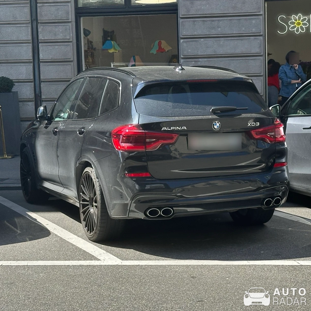 Alpina XD3 BiTurbo spotted in Zürich