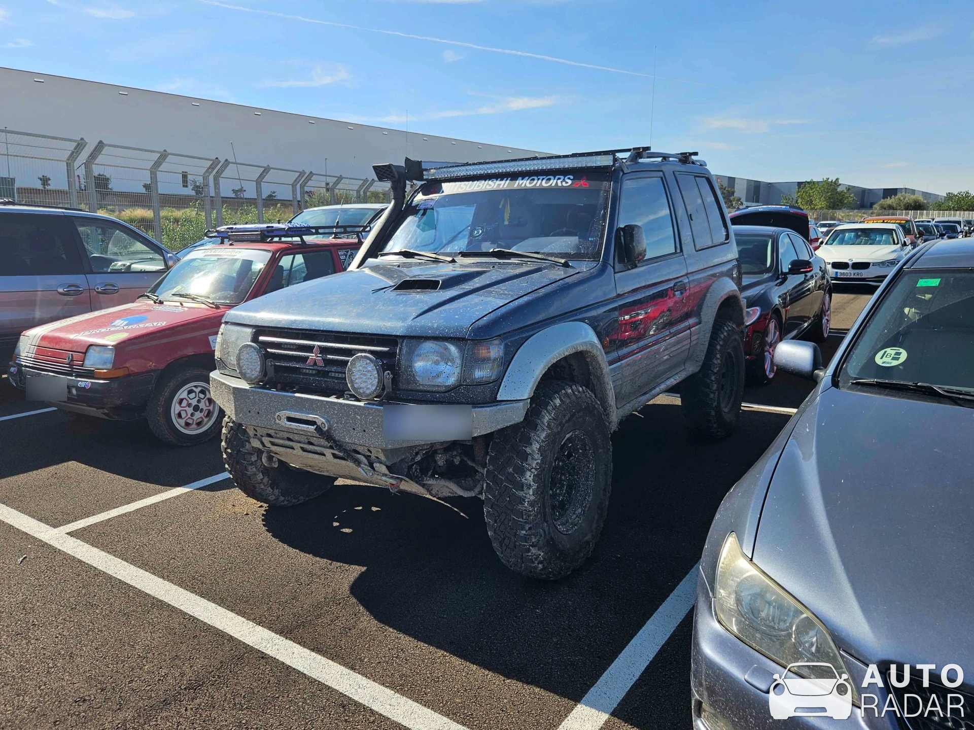 Mitsubishi Montero spotted in Cheste