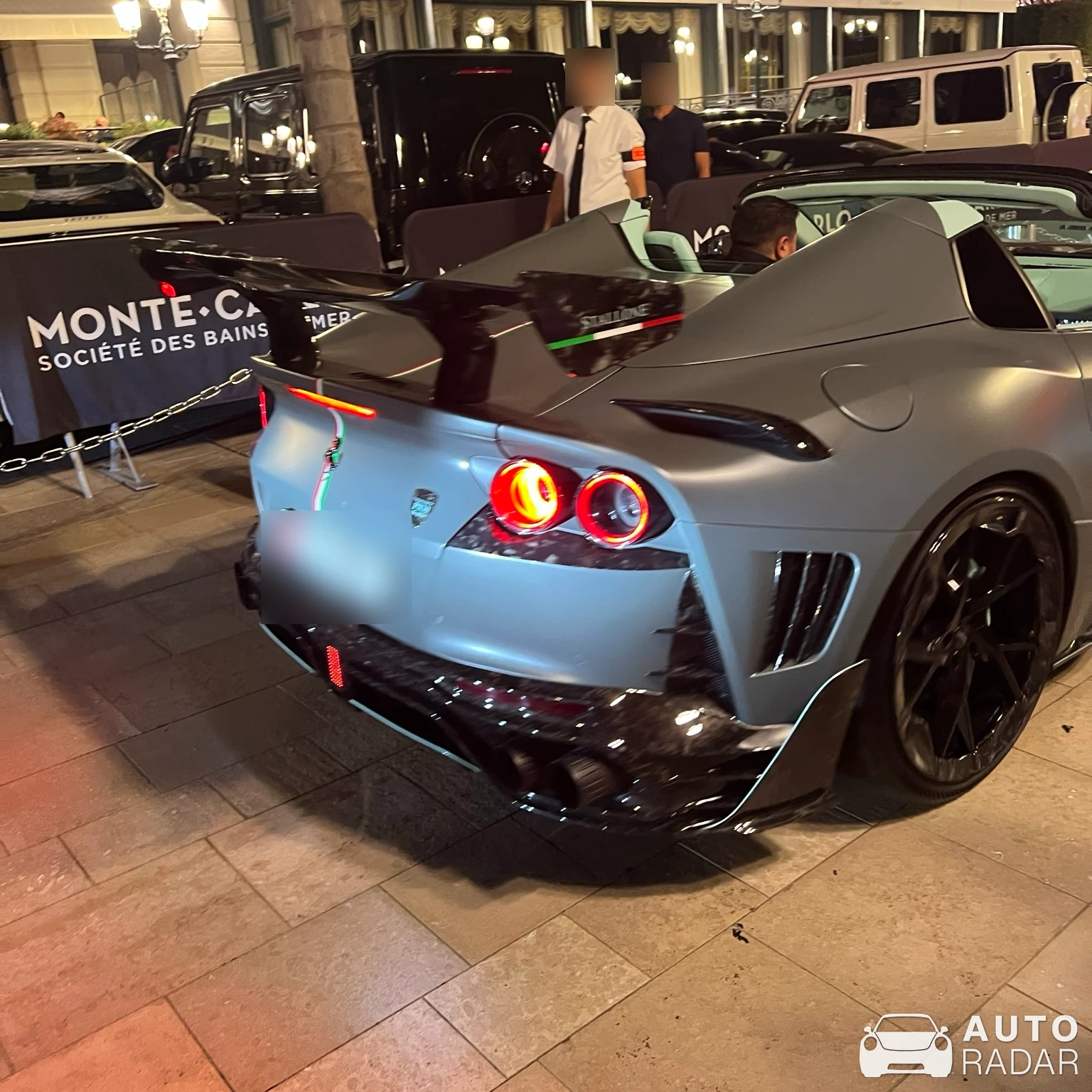 Ferrari 812 Superfast Mansory Stallone spotted in Monaco