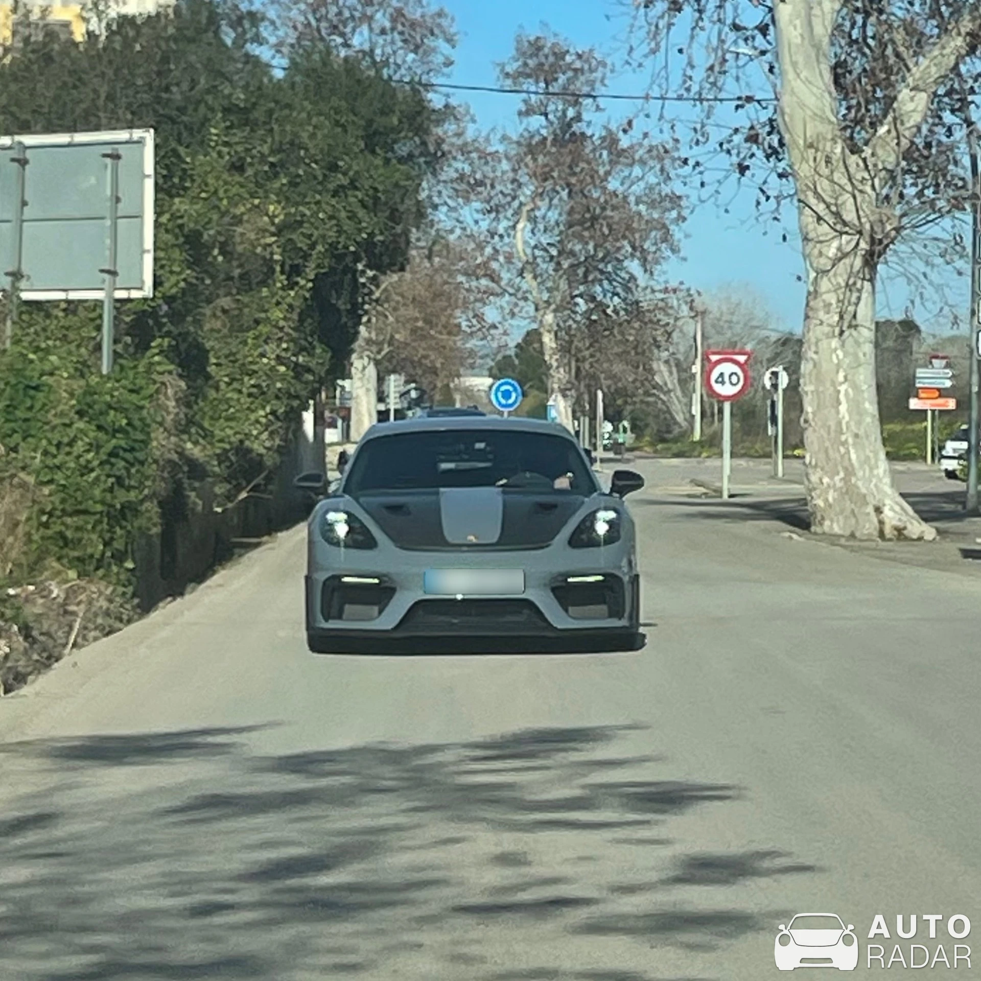 Porsche 718 Cayman GT4 RS spotted in Felanitx, Spanien