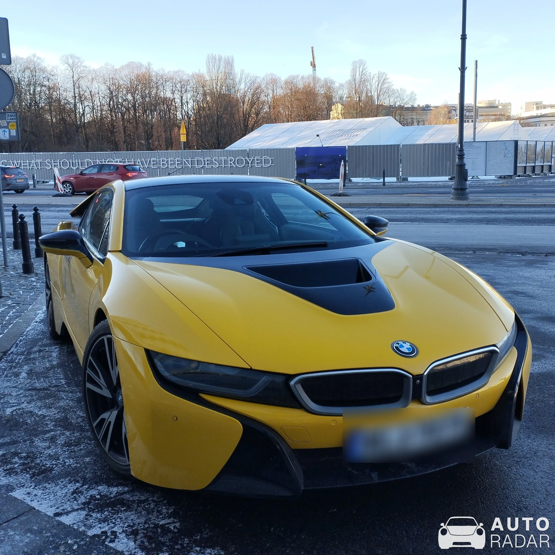 BMW i8 spotted in Warszawa, Polska