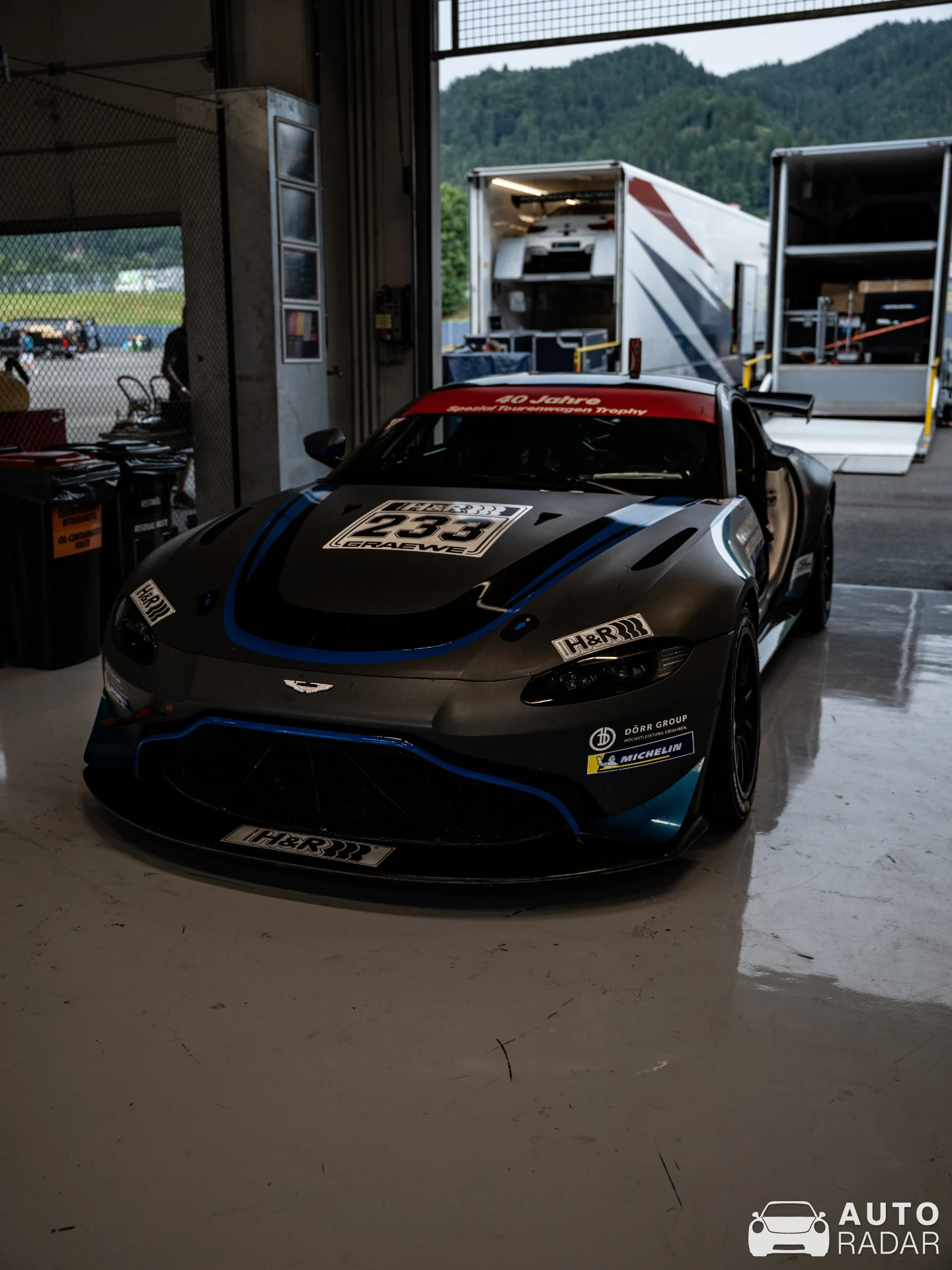 Aston Martin V8 Vantage GT4 Evo spotted