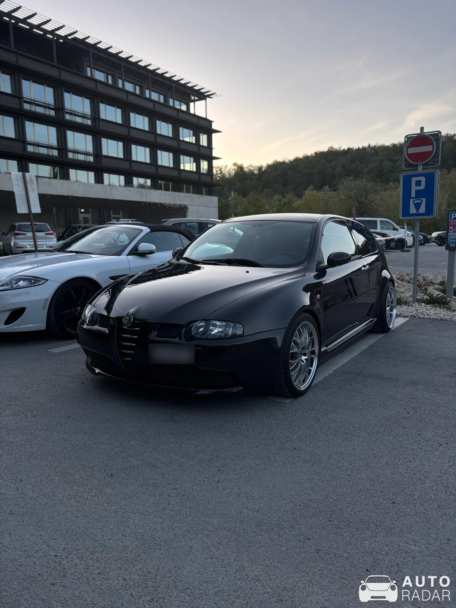 Alfa Romeo 147 GTA spotted in Laufen