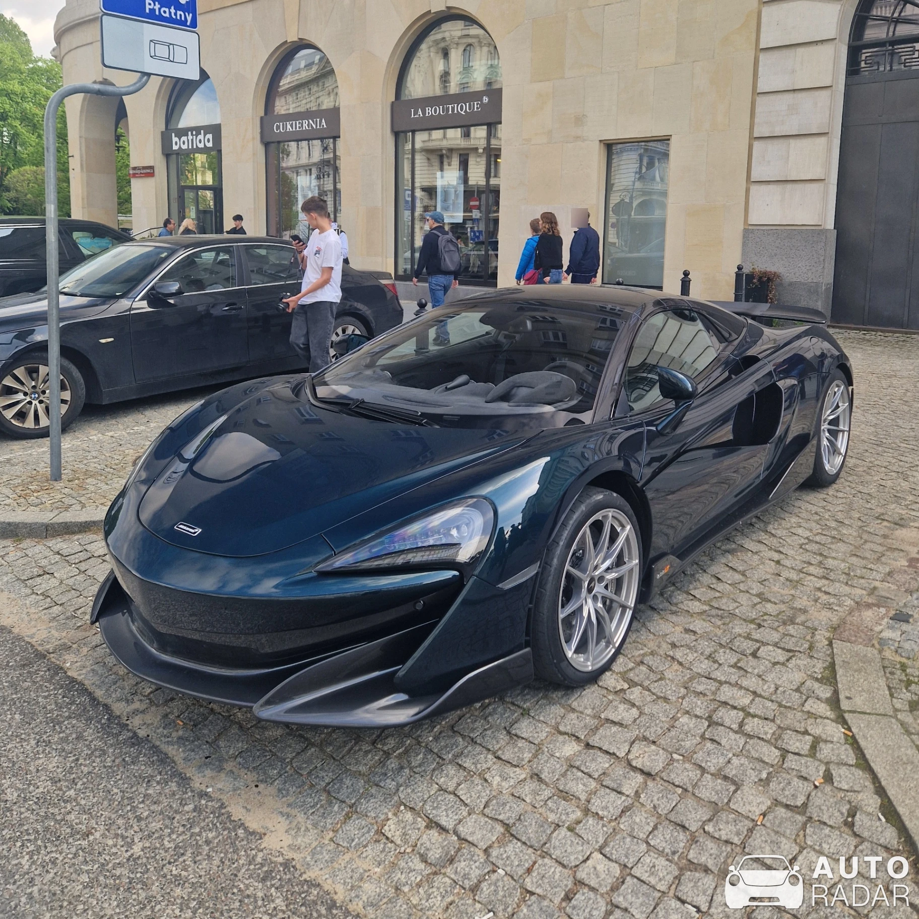 McLaren 600LT Spider spotted in Warszawa, Poland