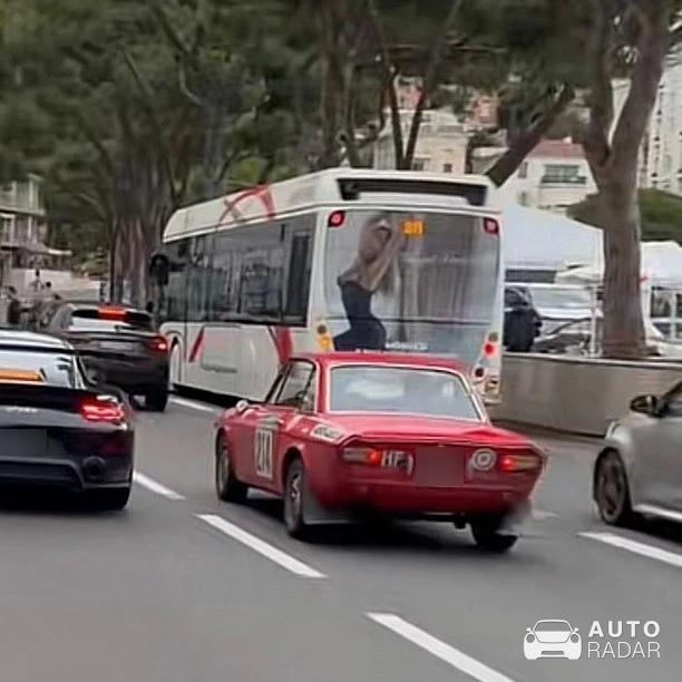 Lancia Fulvia HF Rally spotted in Monaco
