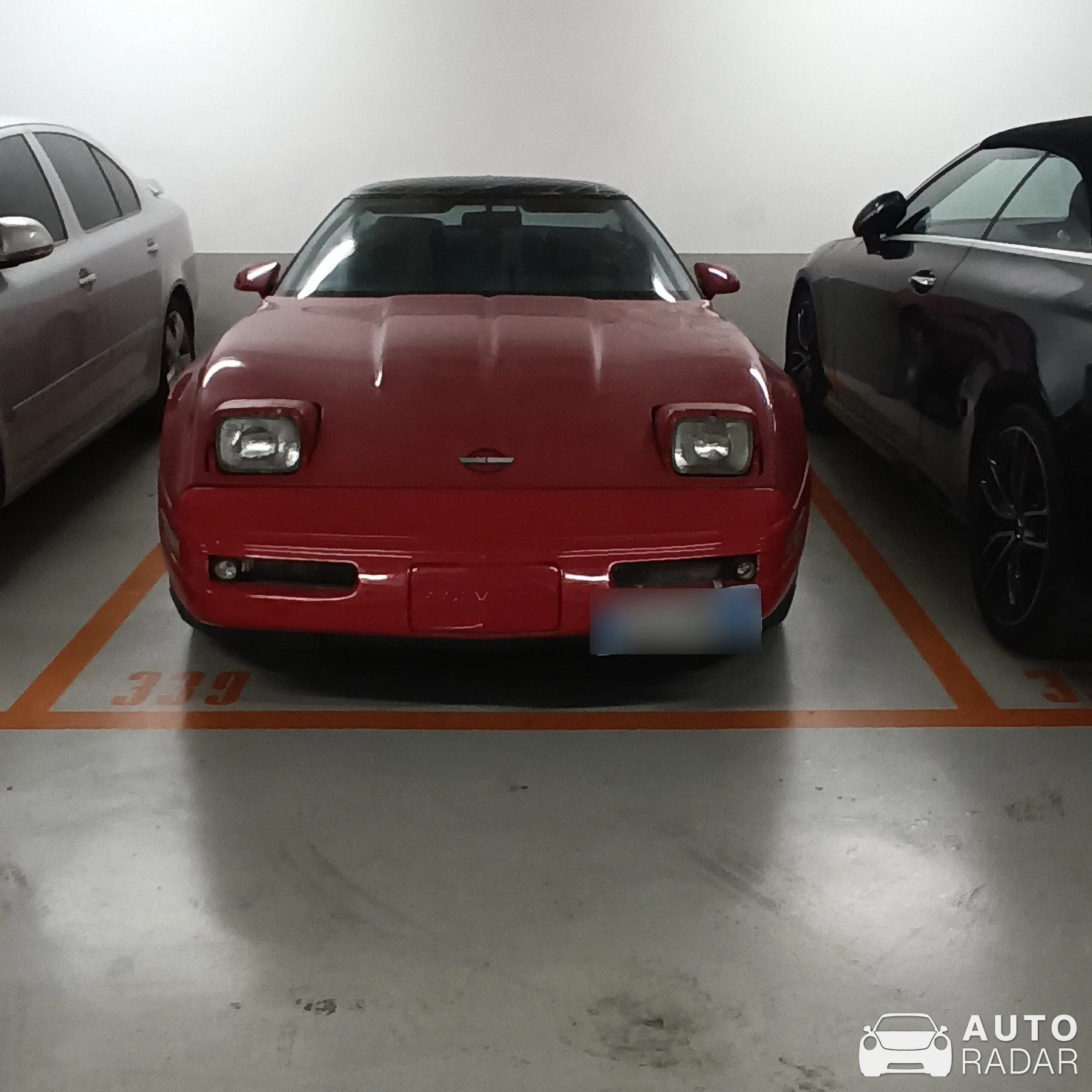 Chevrolet Corvette C4 spotted in Agios Dimitrios, Greece