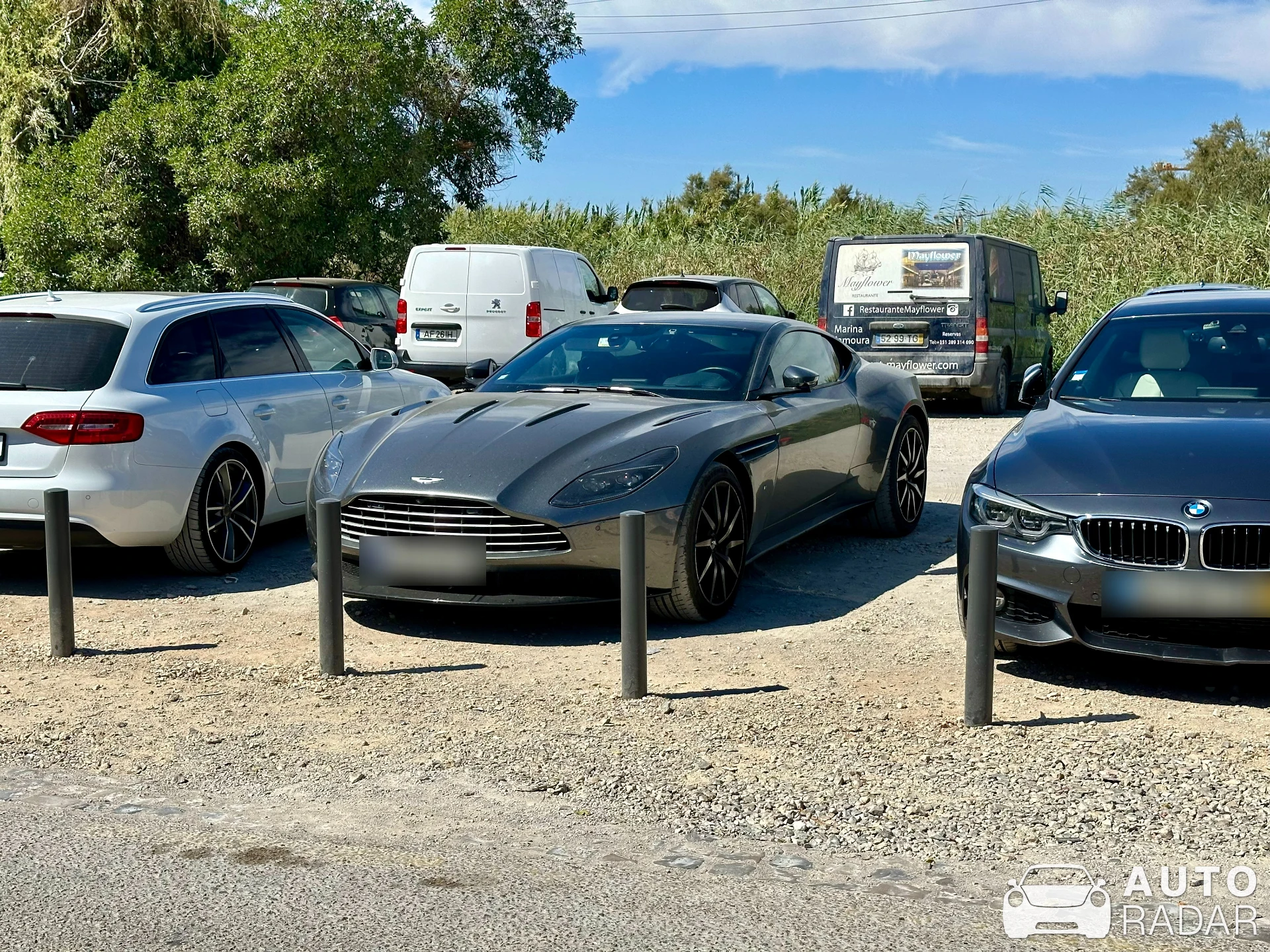 Aston Martin DB11 spotted in Quarteira, Portugal
