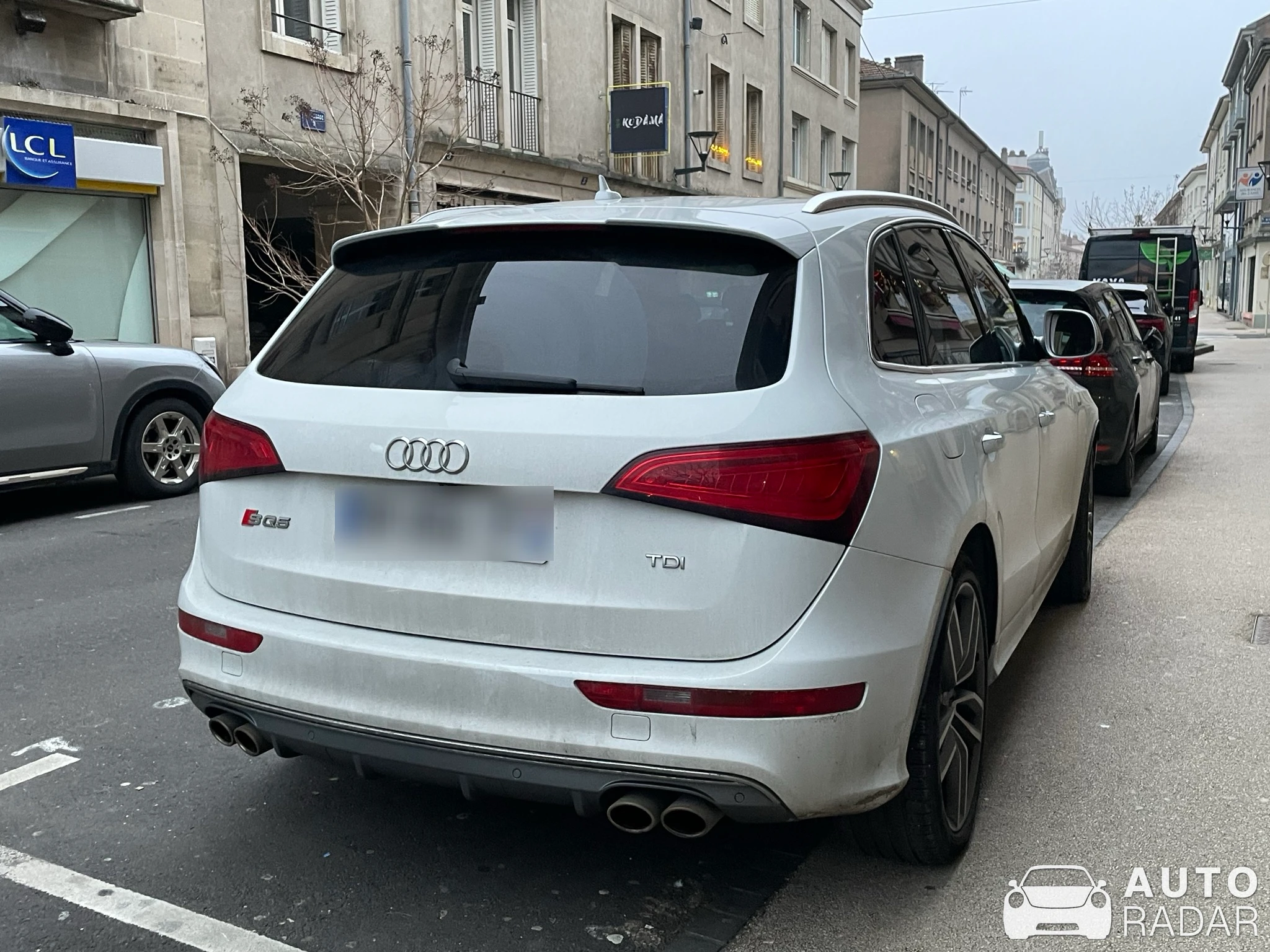 Audi SQ5 2016 spotted in Toul, France