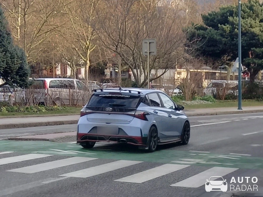 Hyundai i20 N spotted in Annecy, France
