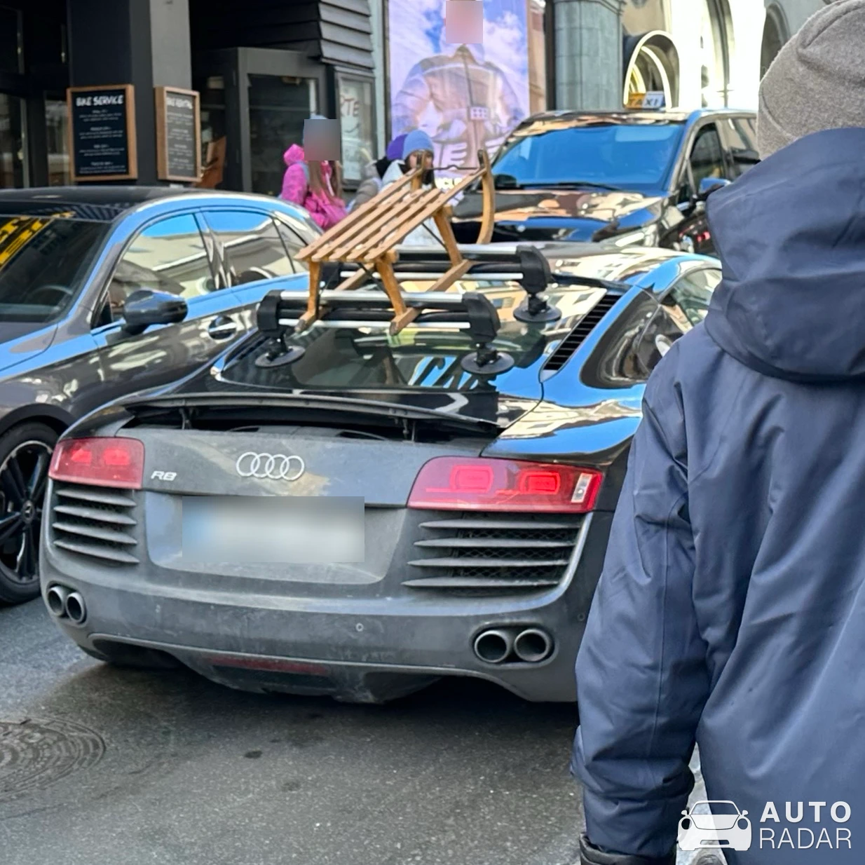 Audi R8 V8 Type 42 spotted in San Maurizio, Schweiz
