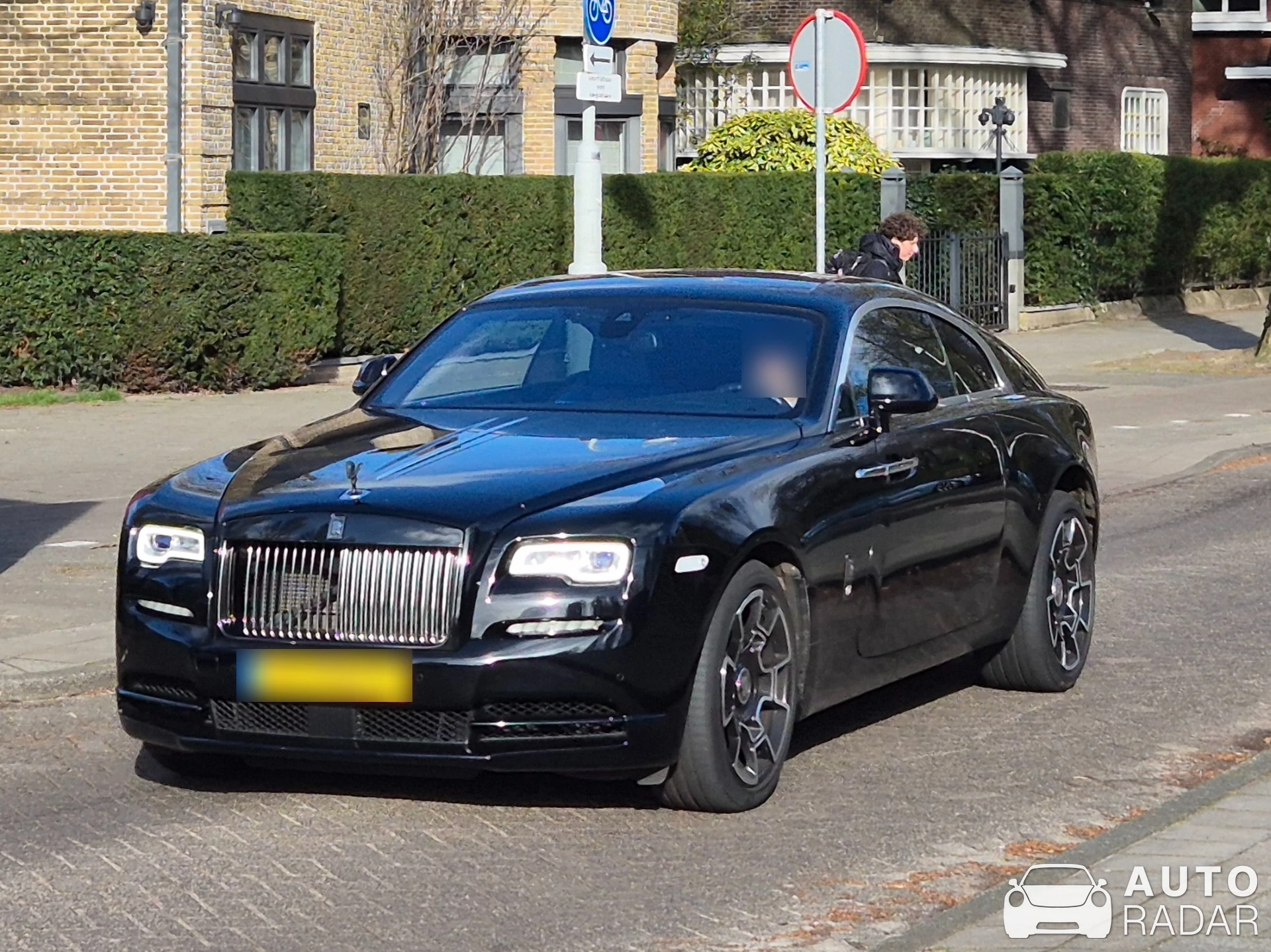 Rolls-Royce Wraith Series II Black Badge spotted in Amsterdam