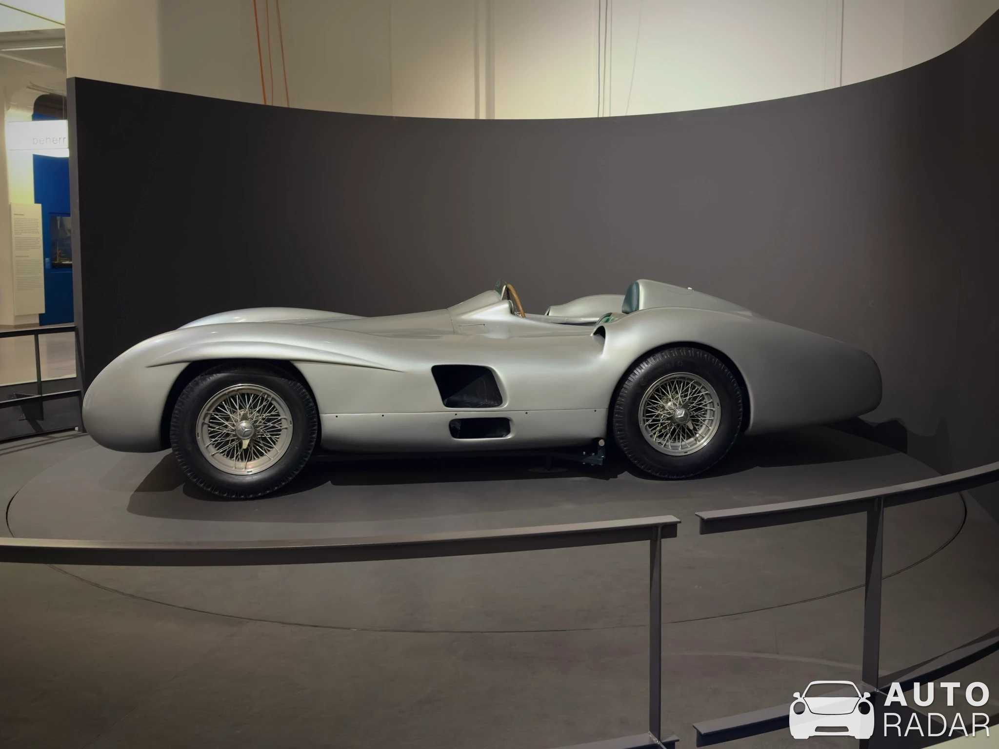 Mercedes-Benz W196 R Streamliner spotted in Wien