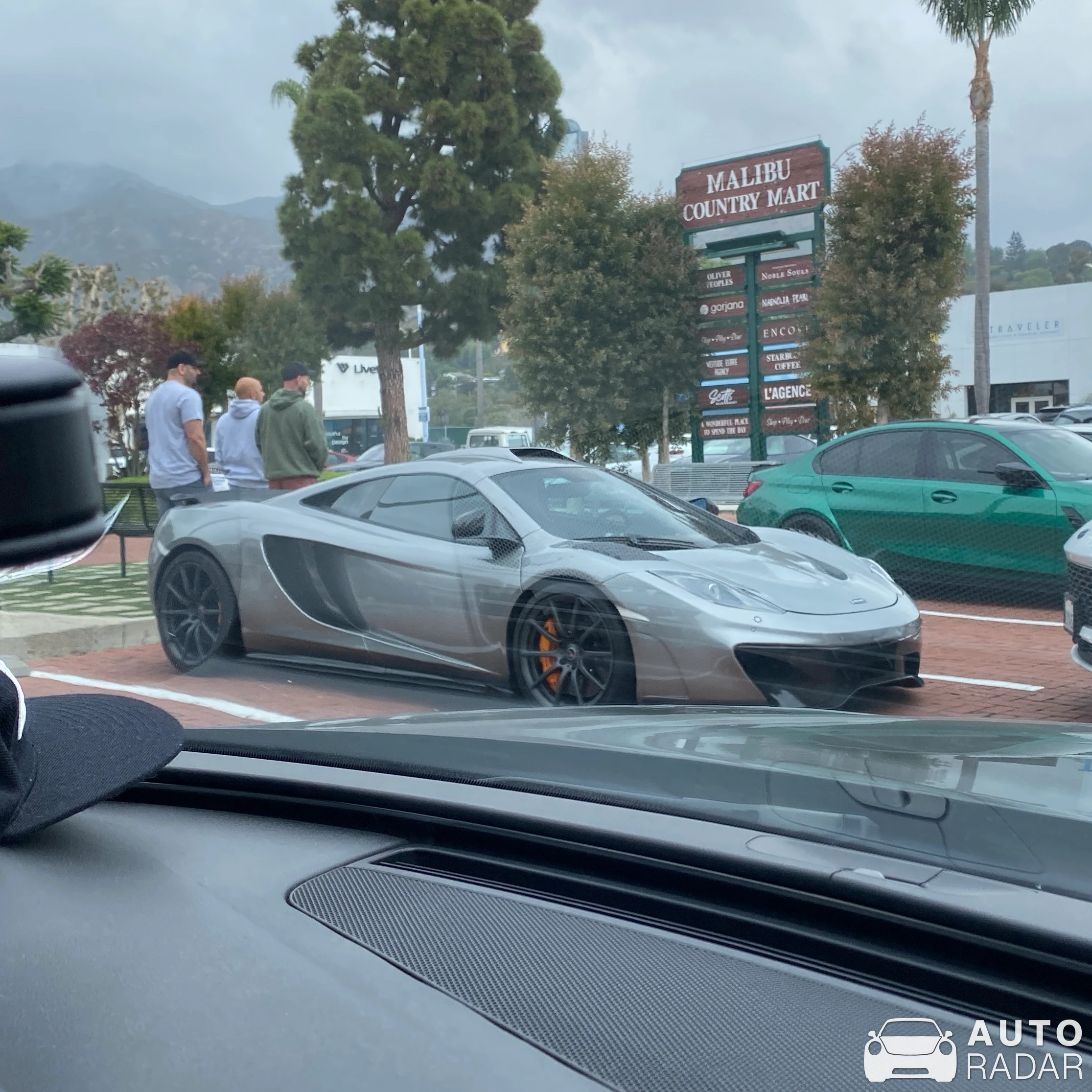 McLaren 12C High Sport spotted in Malibu