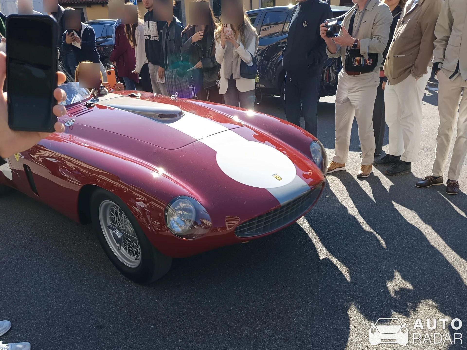 Ferrari 250 Testa Rossa spotted in Cernobbio