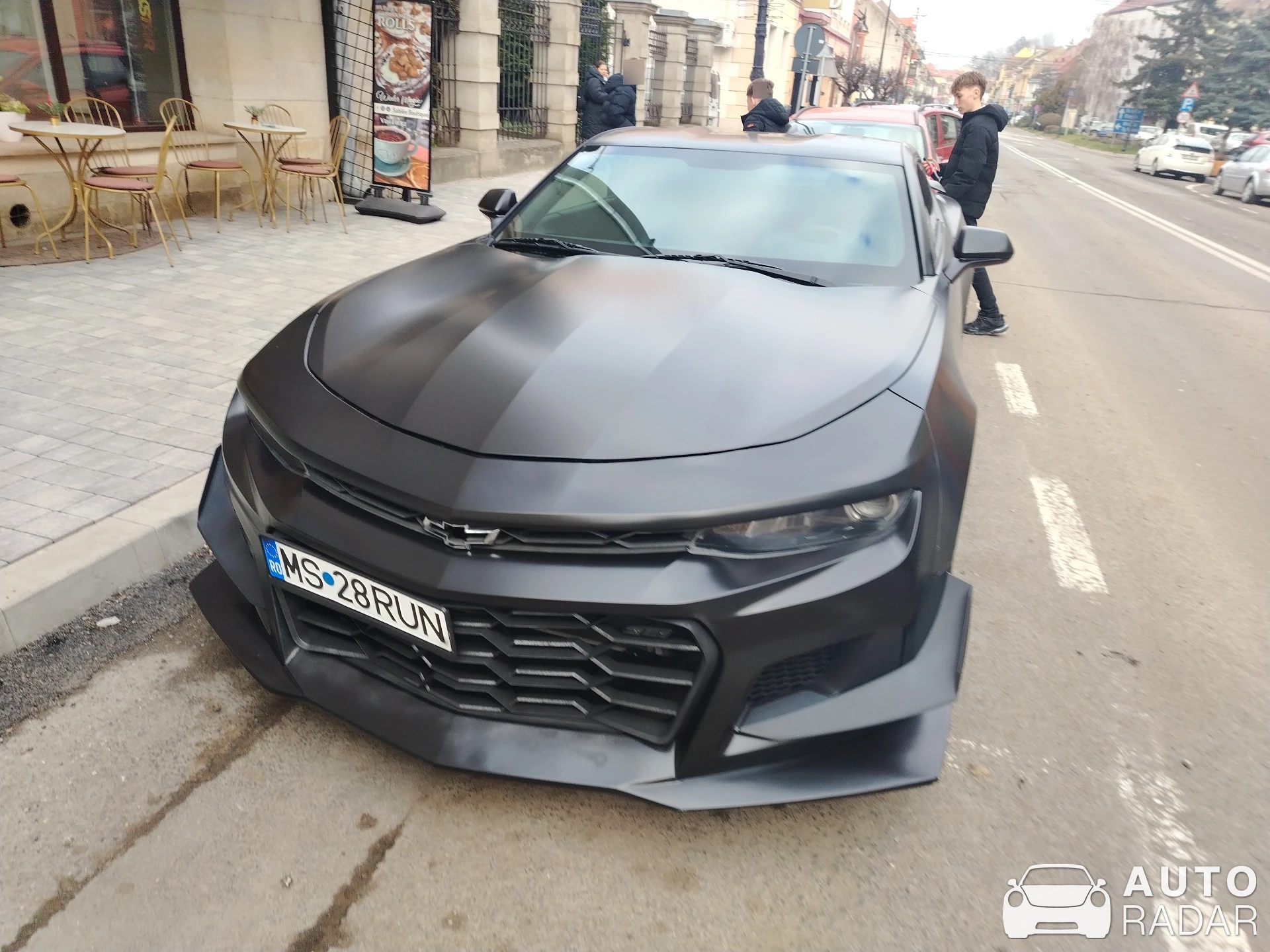 Chevrolet Camaro SS spotted in Sighișoara