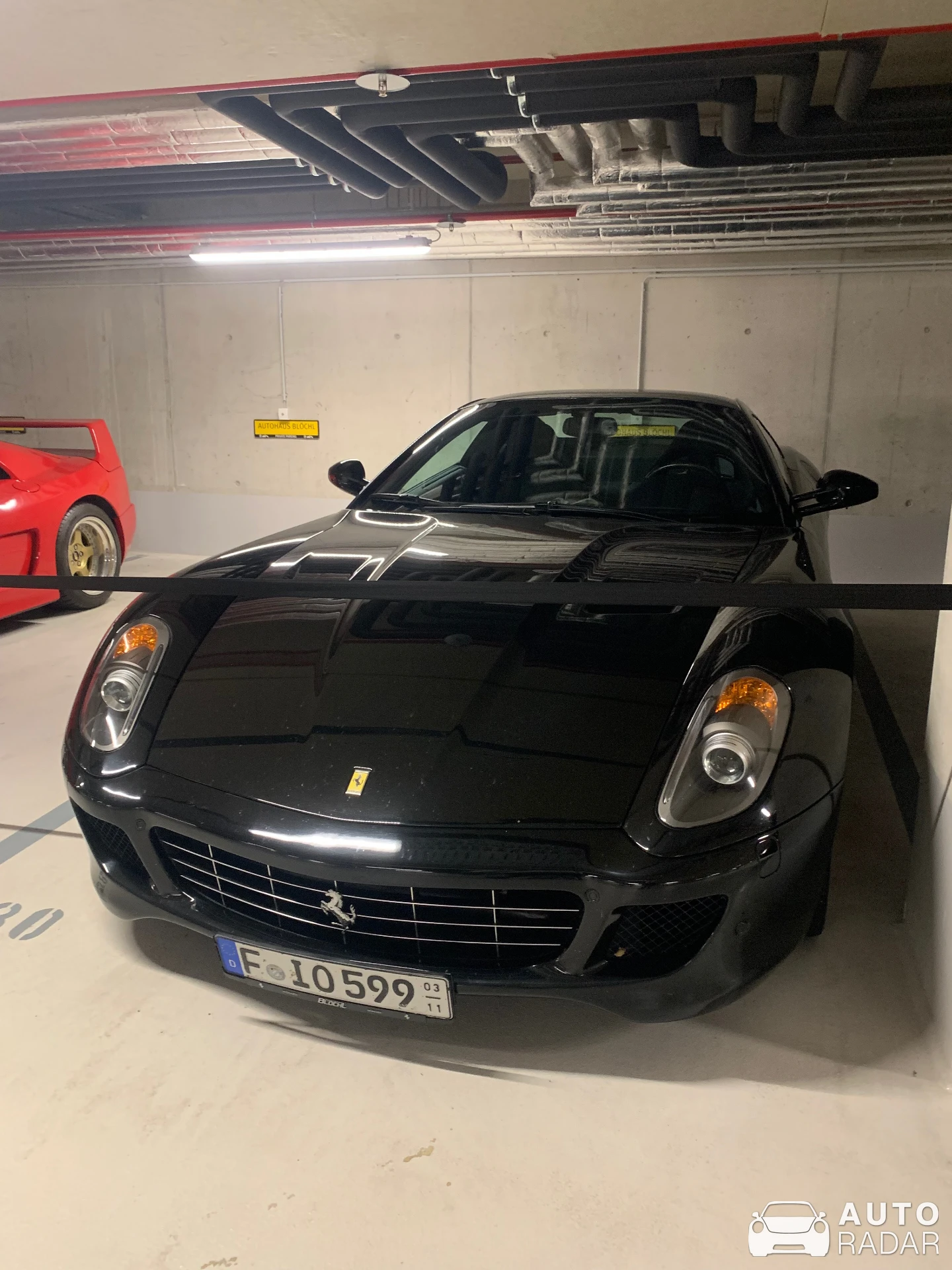 Ferrari 599 GTB Fiorano spotted in Munich, Germany
