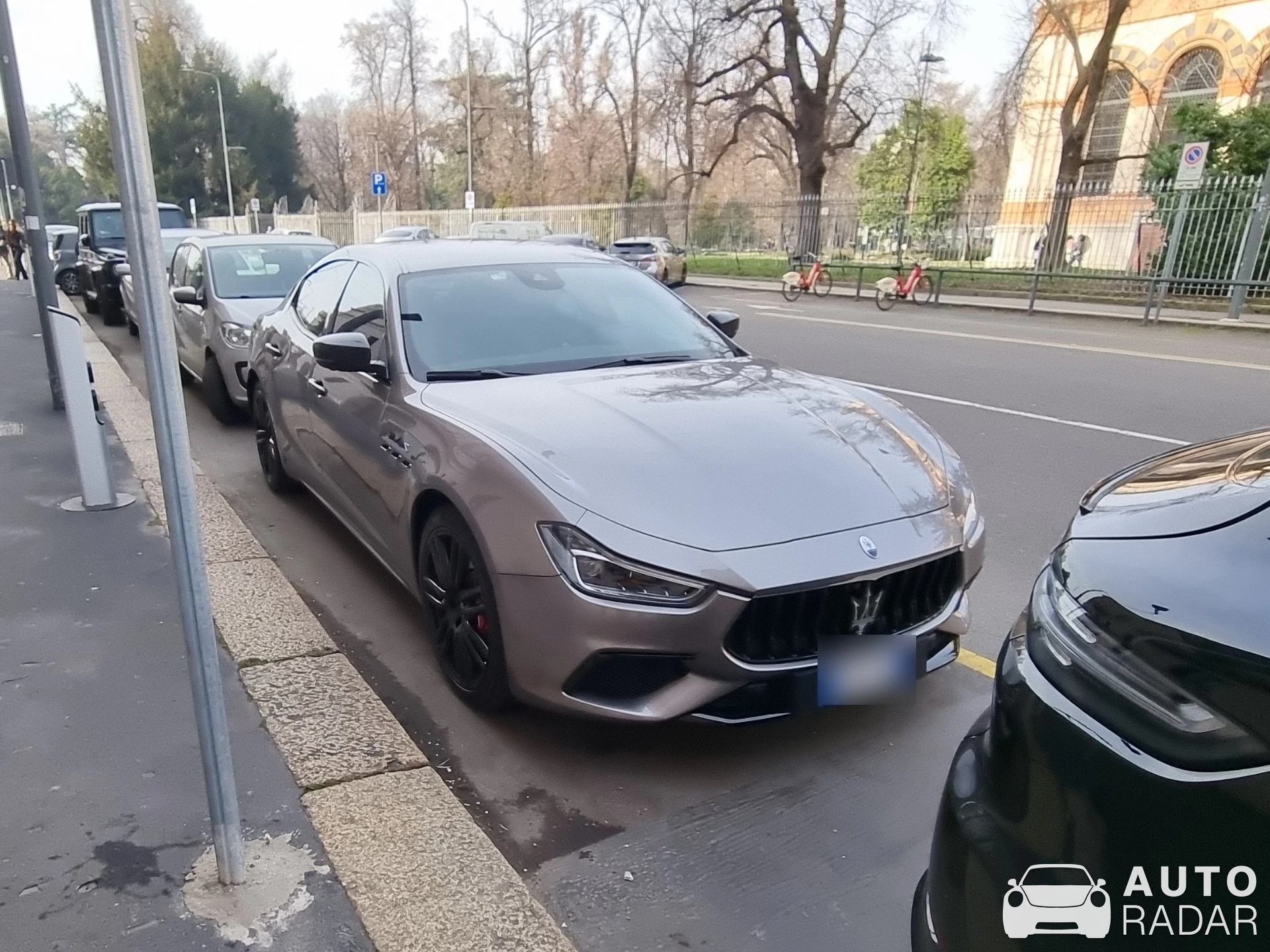 Maserati Ghibli Modena S spotted in Milano