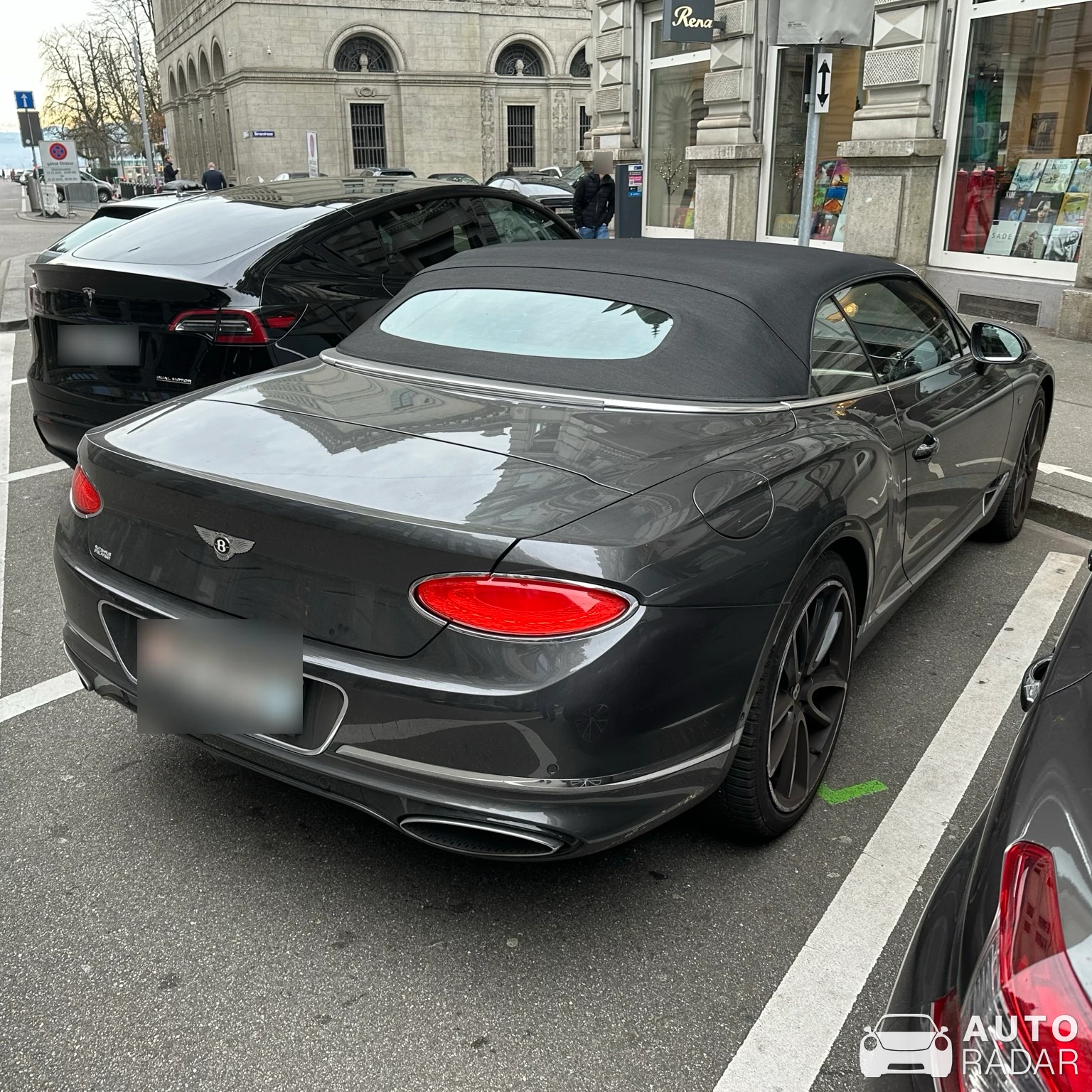 Bentley Continental GTC V8 First Edition spotted in Zürich