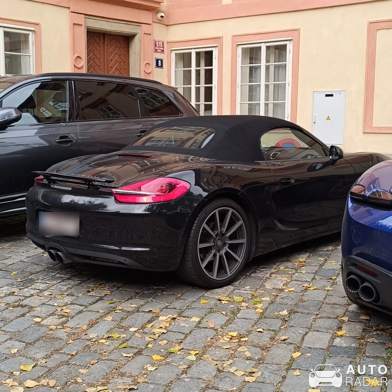 Porsche 981 Boxster spotted in Malá Strana, Czechia