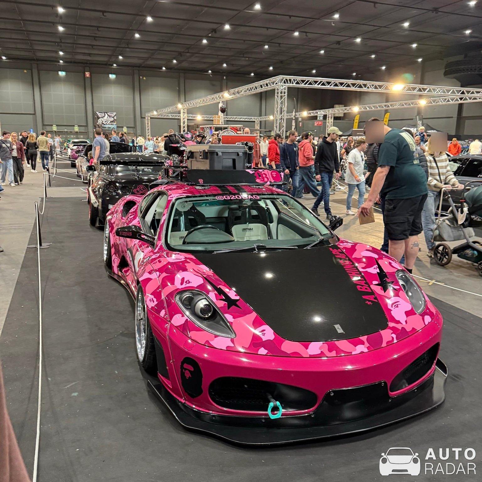 Ferrari F430 Liberty Walk Widebody spotted in Kortrijk