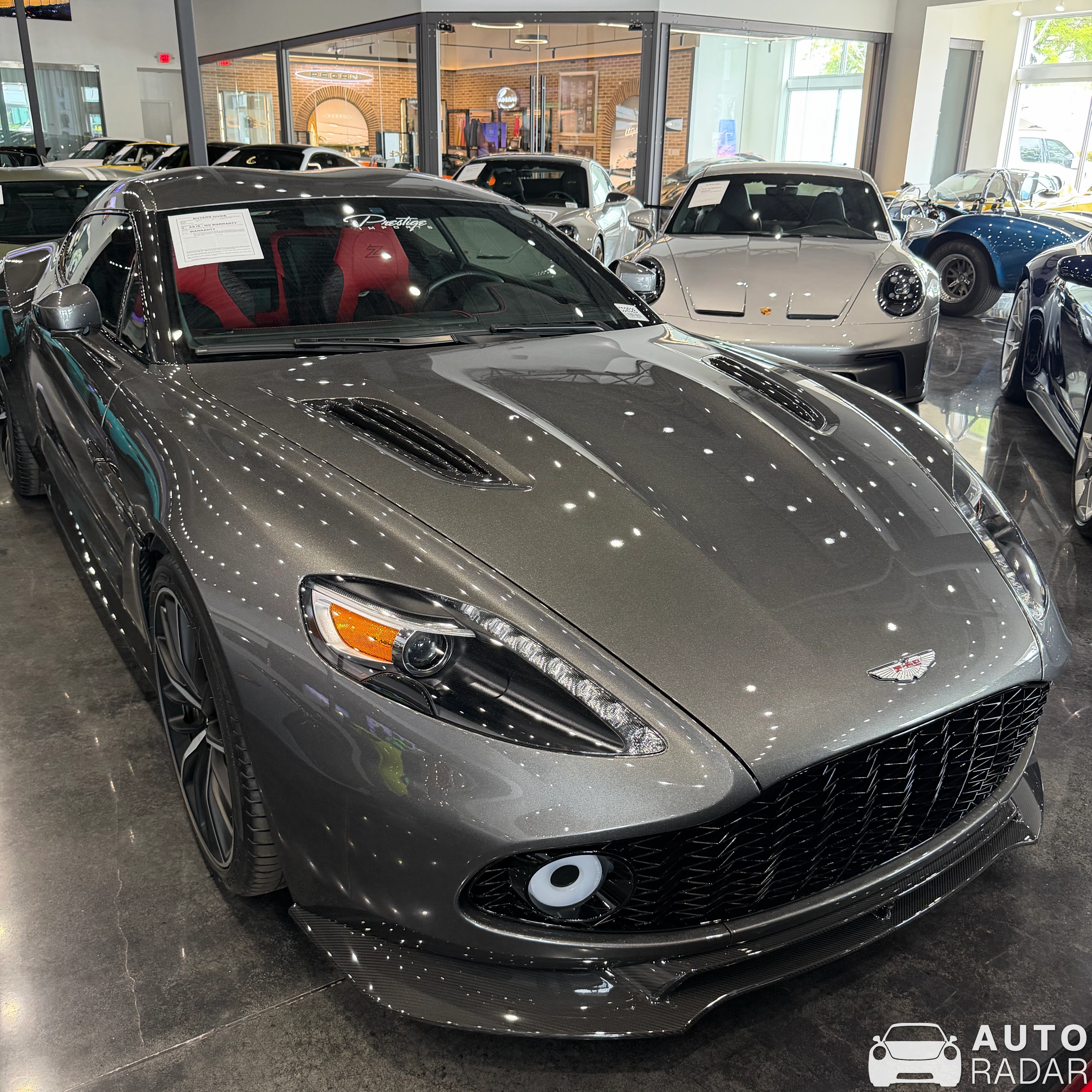 Aston Martin Vanquish Zagato spotted in North Miami