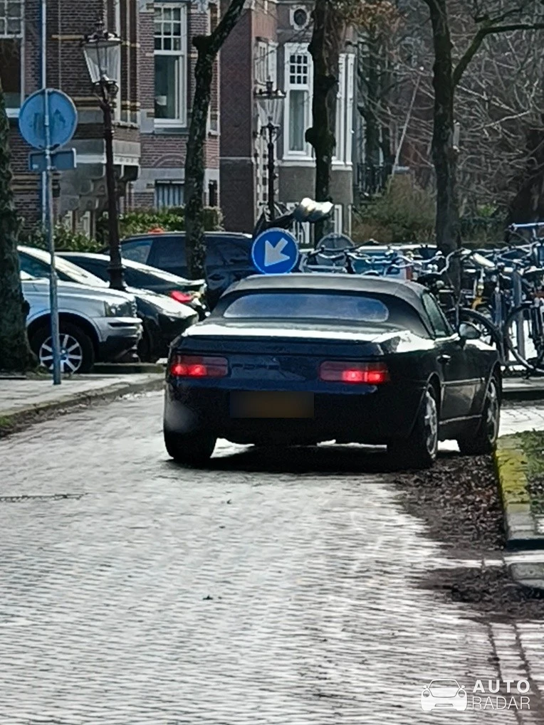 Porsche 968 Cabriolet spotted in Amsterdam