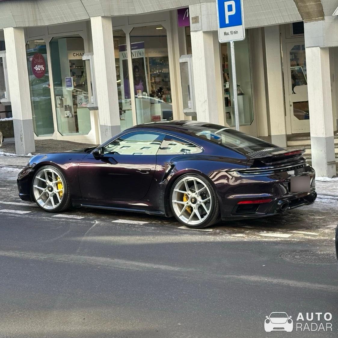 Porsche 992 Turbo S MkI spotted in Sankt Moritz, Schweiz