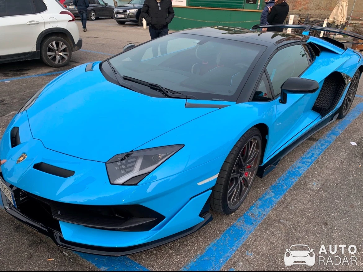 Lamborghini Aventador LP770-4 SVJ Roadster spotted in Peschiera del Garda, Italy
