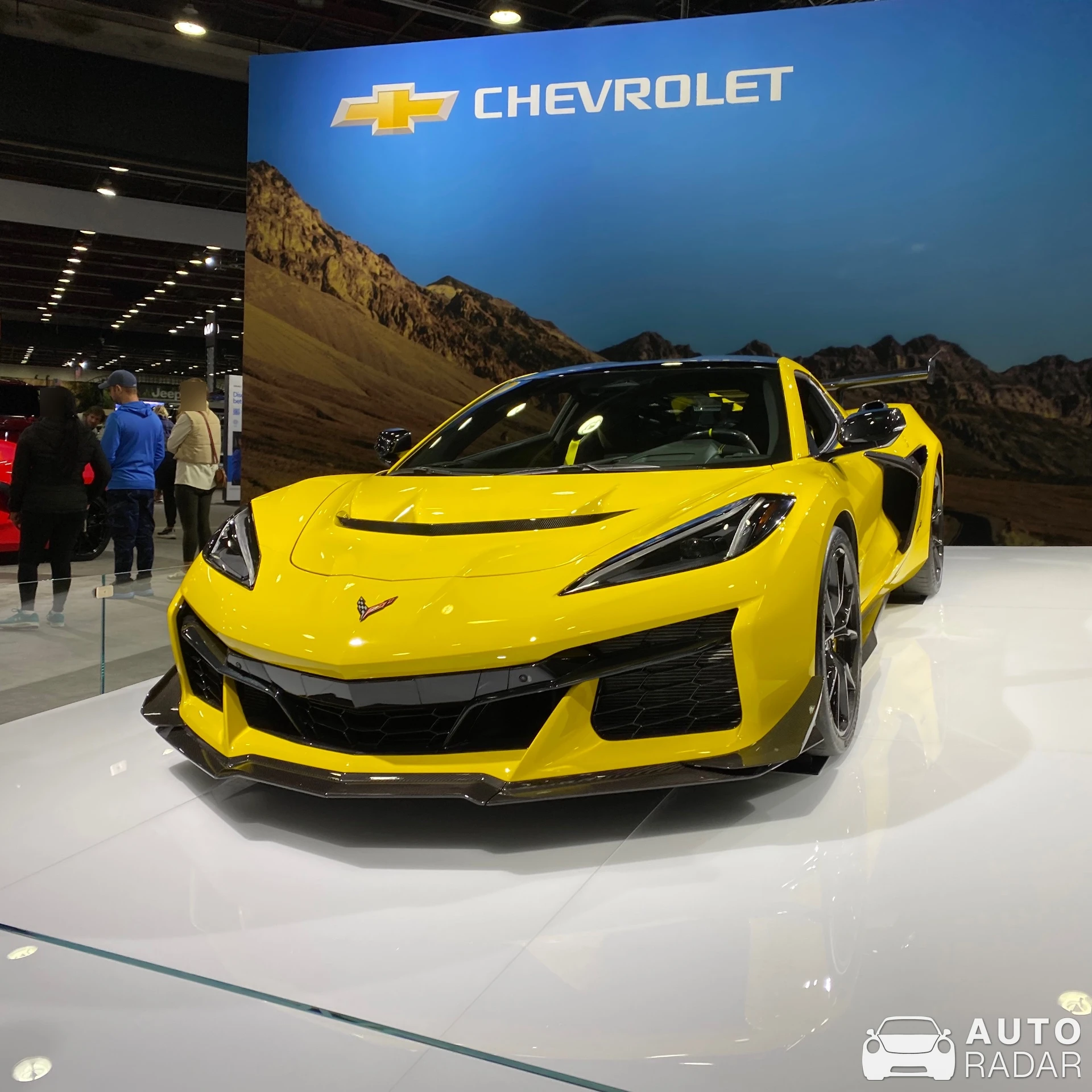 Chevrolet Corvette C8 ZR1 spotted in Detroit, United States