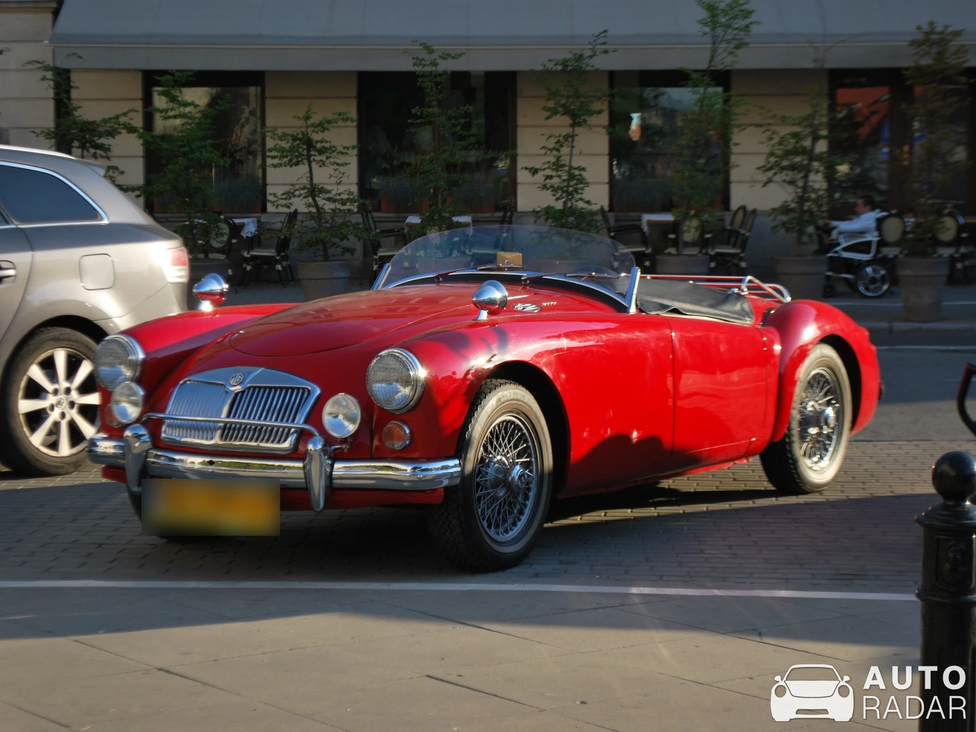 MG MGA spotted in Warsaw, Poland