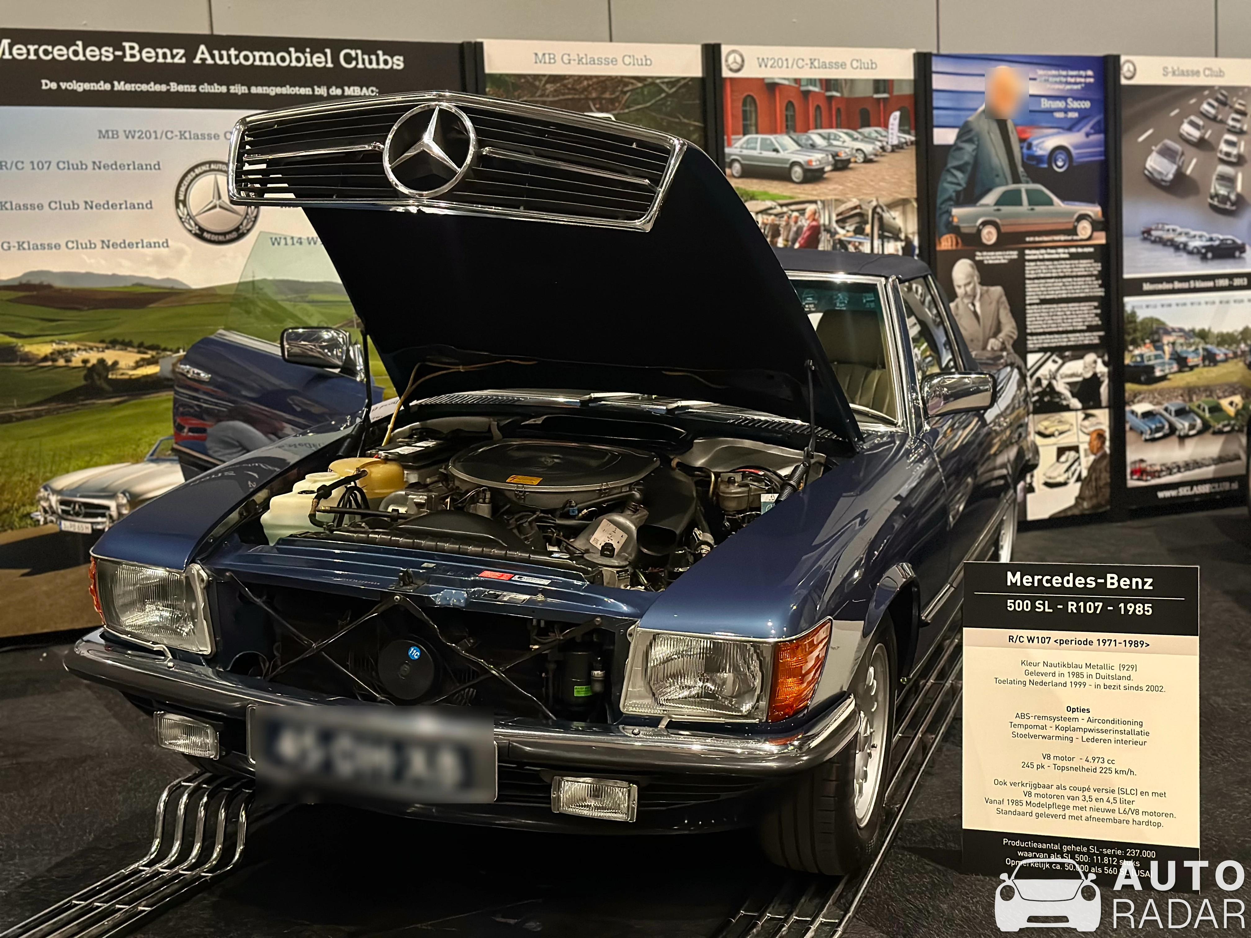 Mercedes-Benz 560 SL spotted in Utrecht