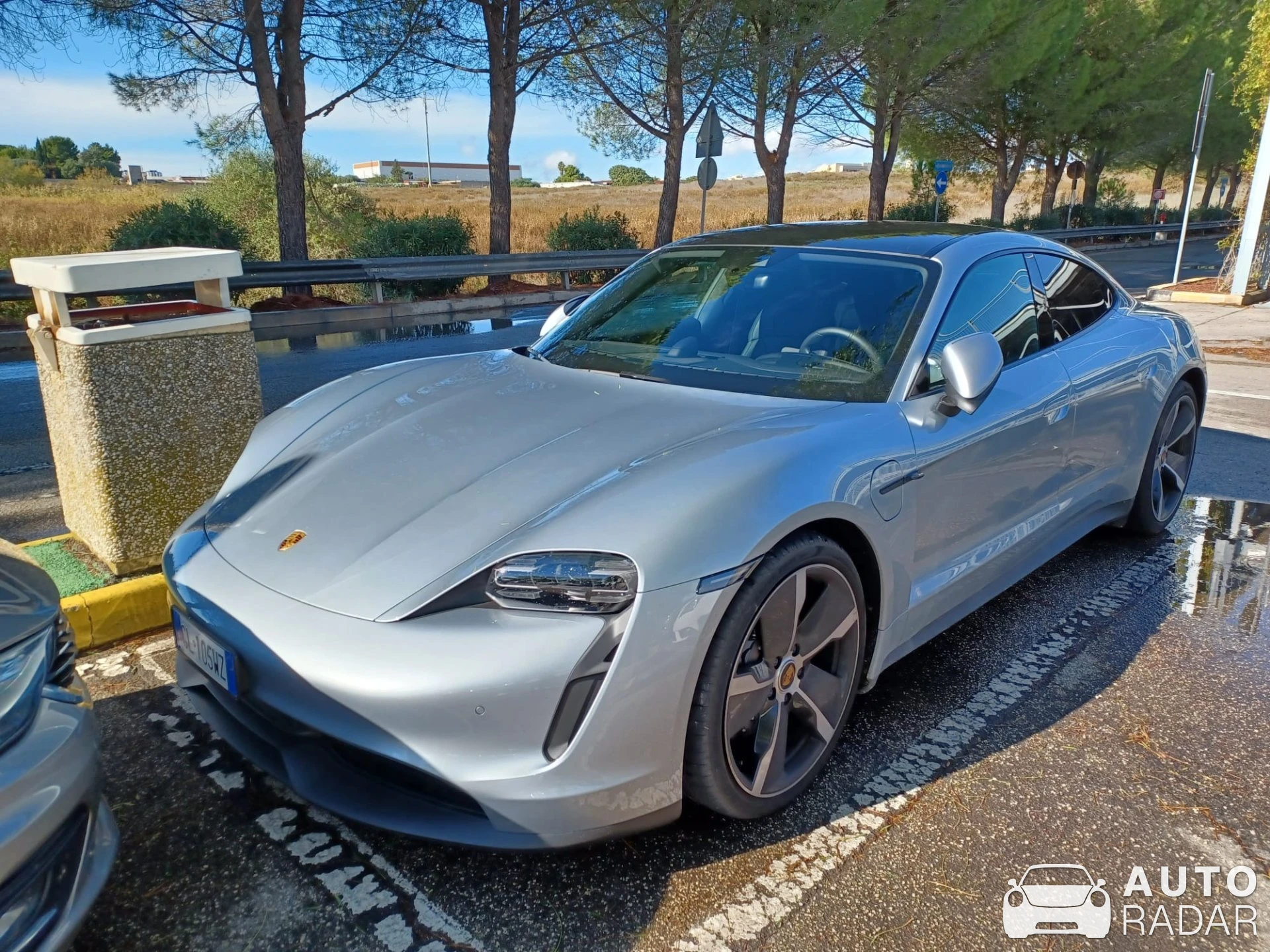 Porsche Taycan GTS spotted in Bari, Italy