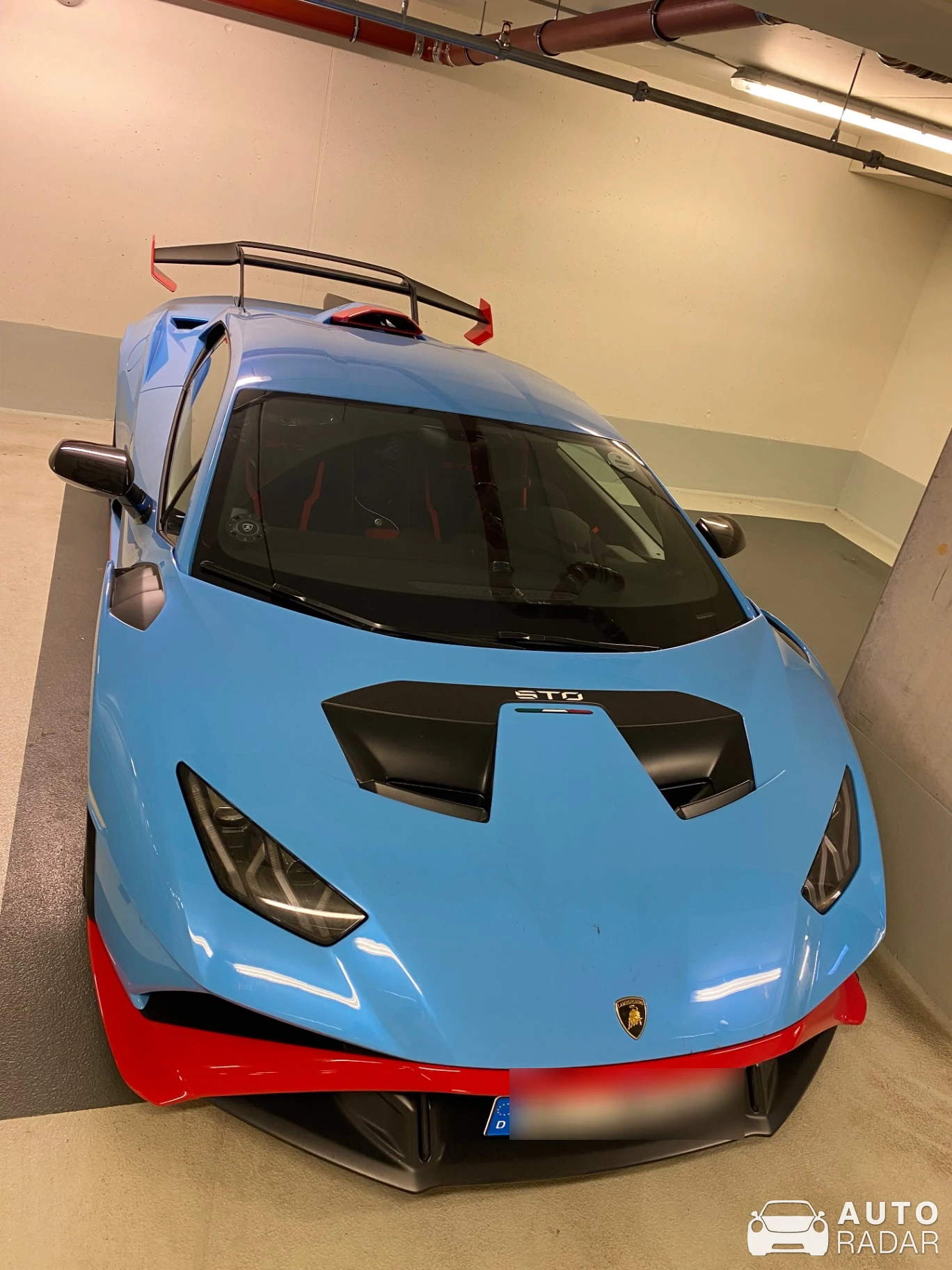 Lamborghini Huracán LP640-2 STO spotted in København, Danmark