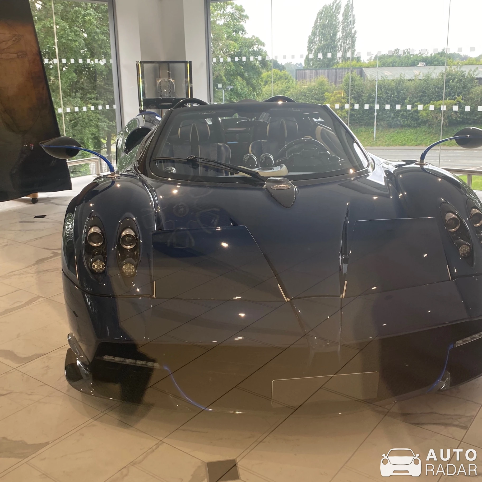 Pagani Huayra Roadster spotted in Handforth, United Kingdom