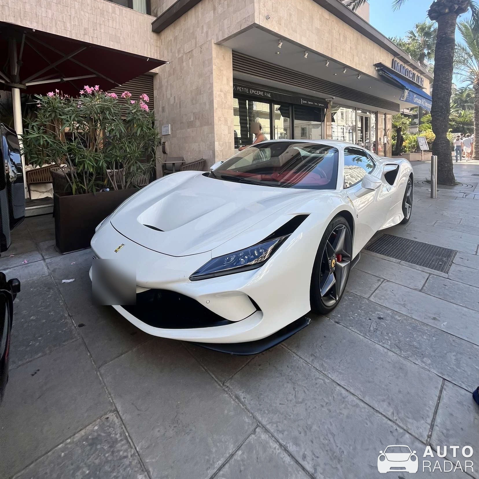 Ferrari F8 Tributo spotted in Paris, France