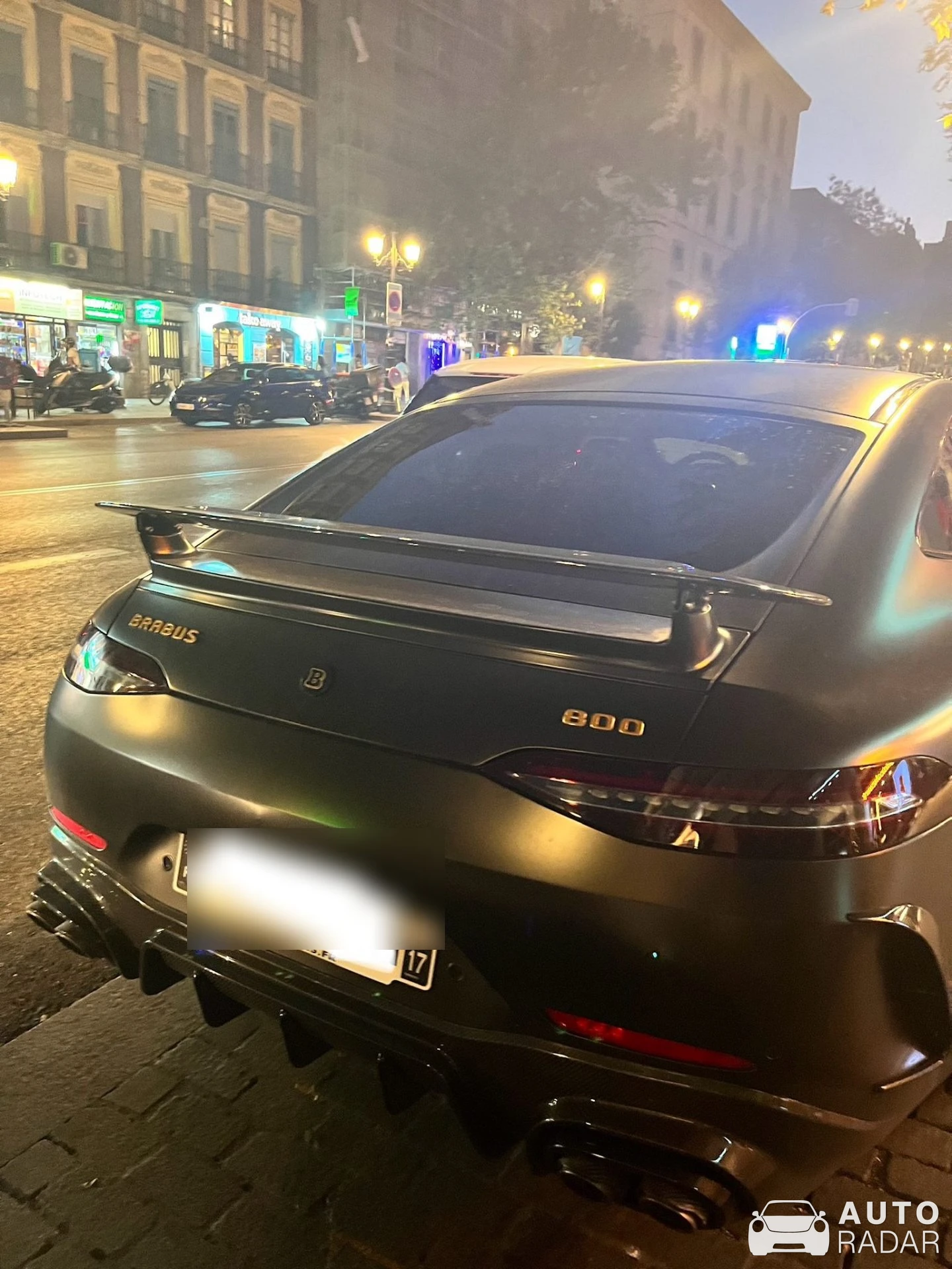 Mercedes-AMG Brabus GT B40S-800 X290 spotted in Madrid