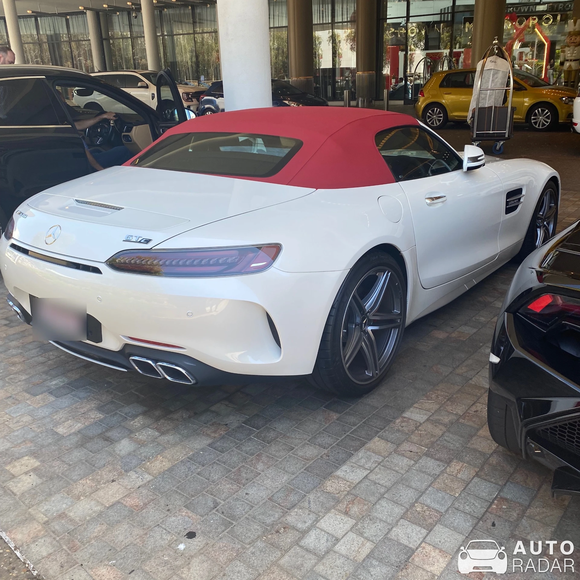 Mercedes-AMG GT C Roadster R190 spotted in Burswood, Australia