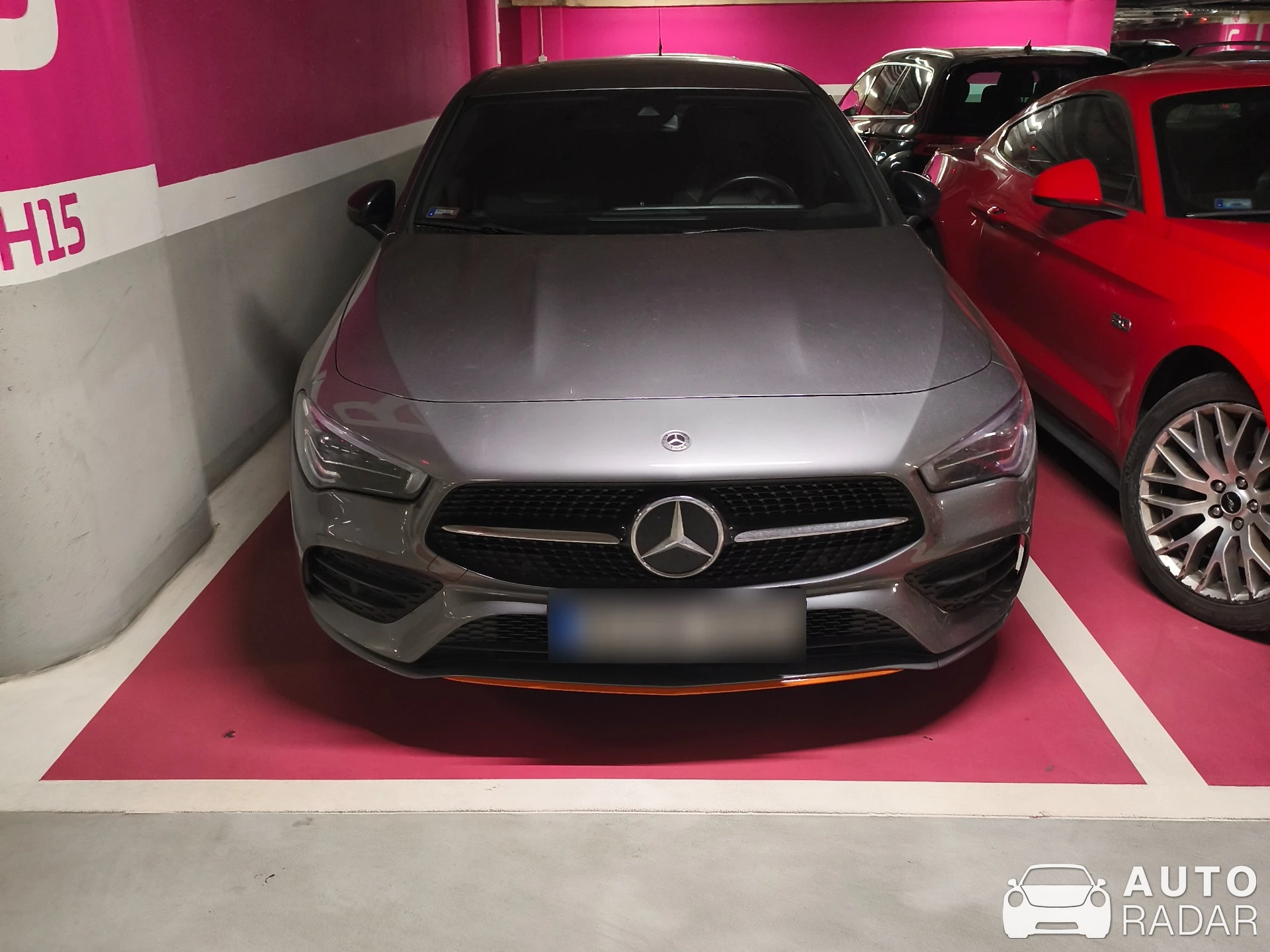 Mercedes-Benz CLA 35 spotted in Budapest