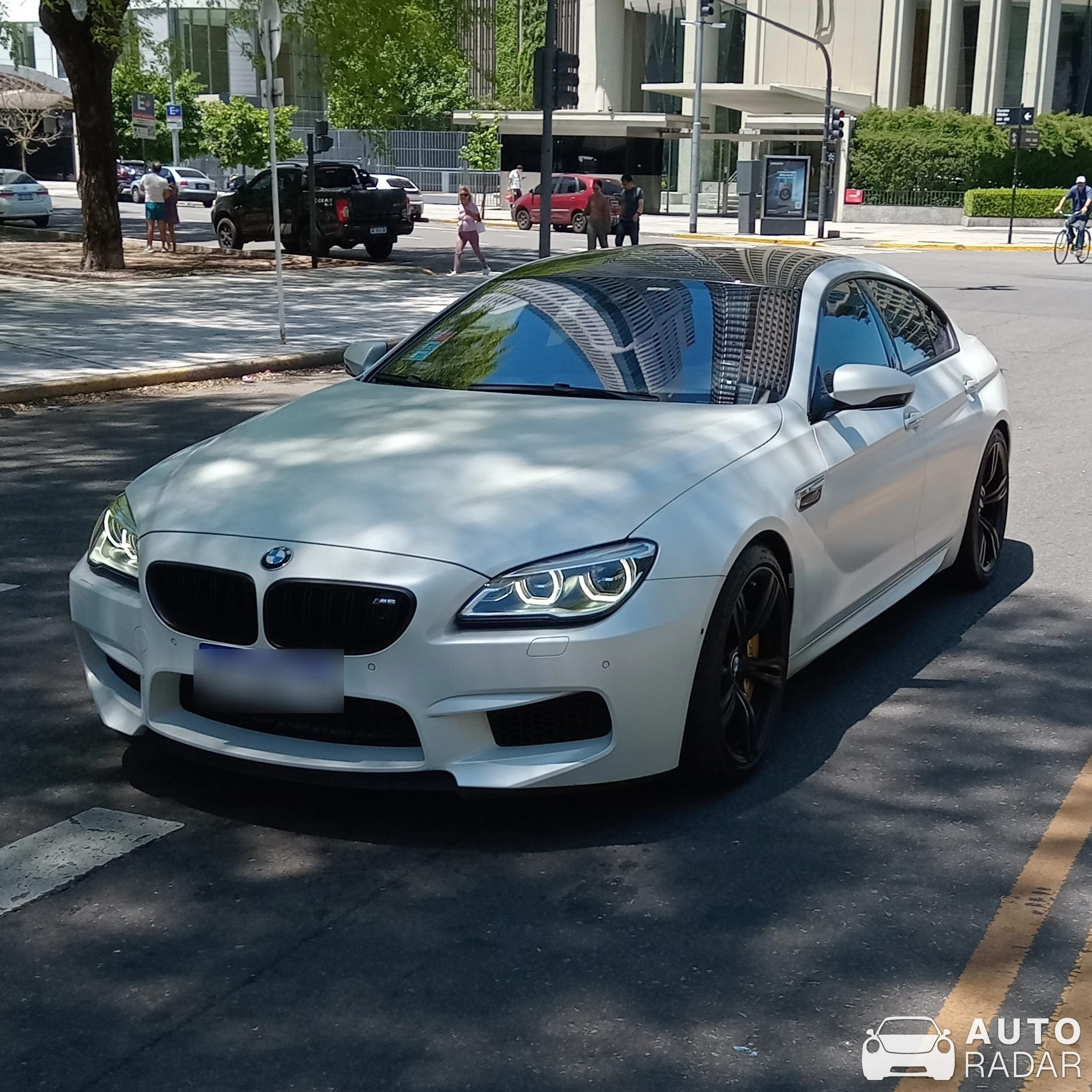 BMW M6 F06 Gran Coupé spotted in Buenos Aires, Argentina