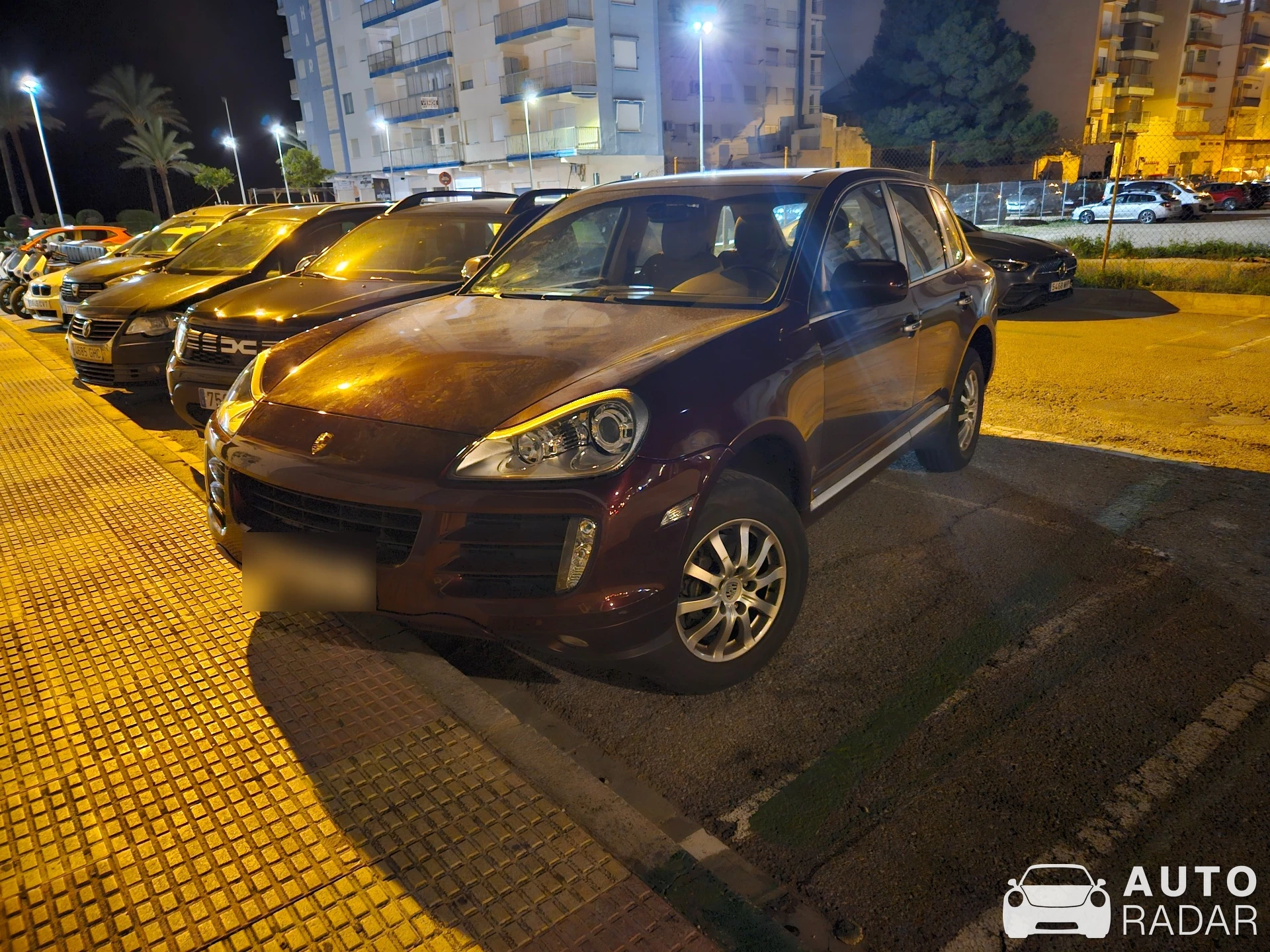 Porsche Cayenne Turbo spotted in Cullera, España