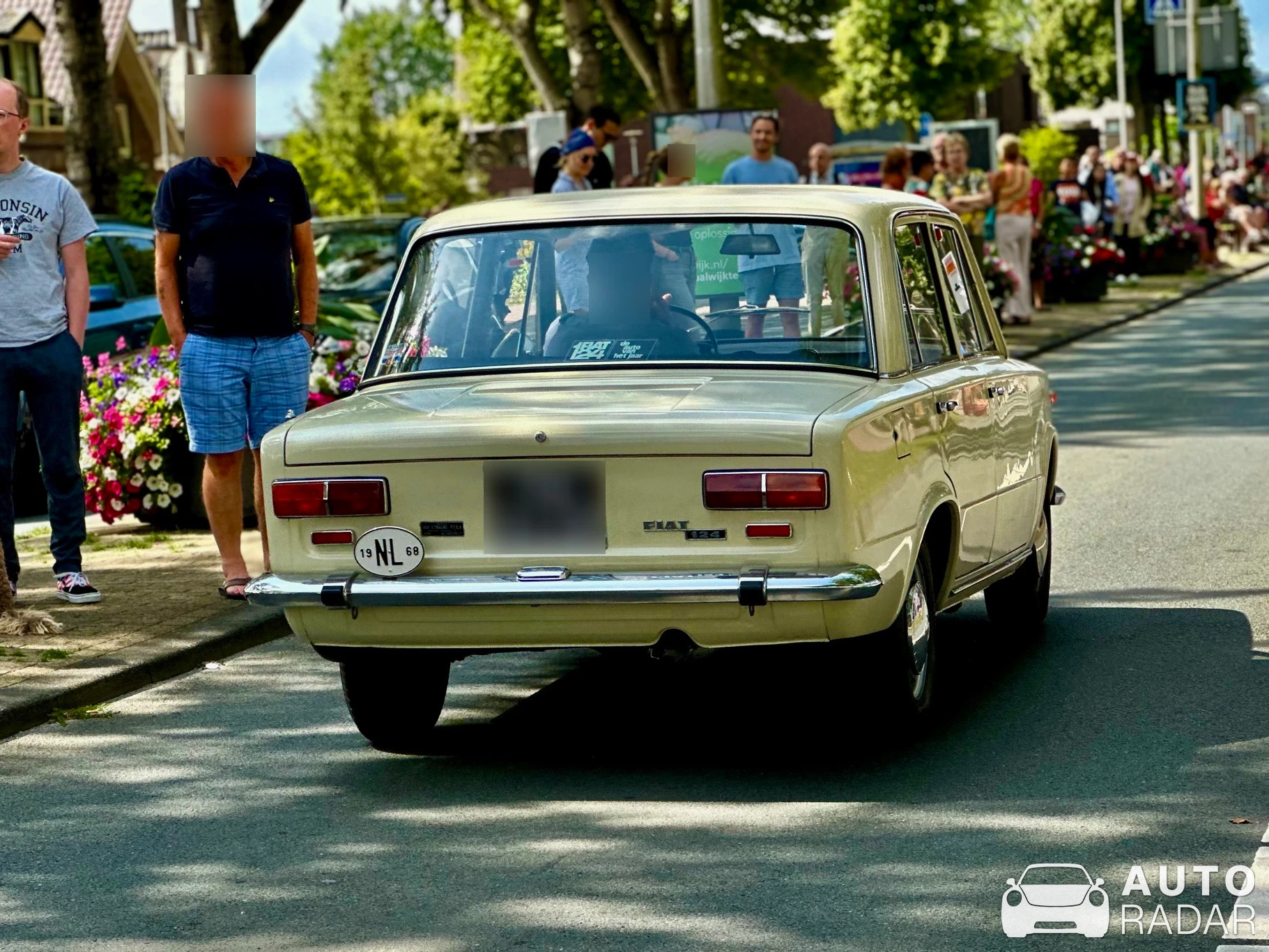 Fiat 124 Sedan spotted in Katwijk aan Zee, Netherlands