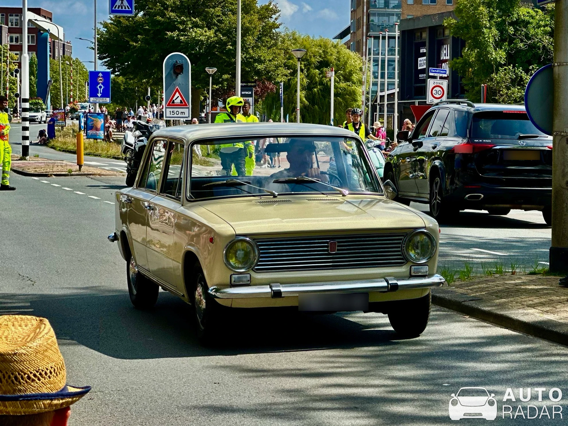 Fiat 124 Sedan spotted in Katwijk aan Zee